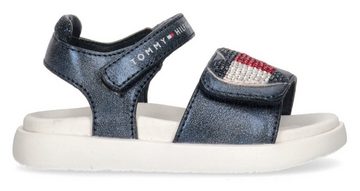 Tommy Hilfiger STRASS HEART VELCRO SANDAL Sandale mit Strass-Steinchen besetzt