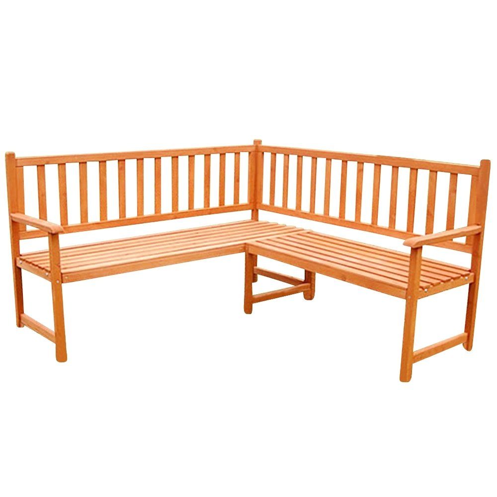 Feel2Home Gartenbank Holz Eckbank Gartenbank Holzbank günstig online kaufen