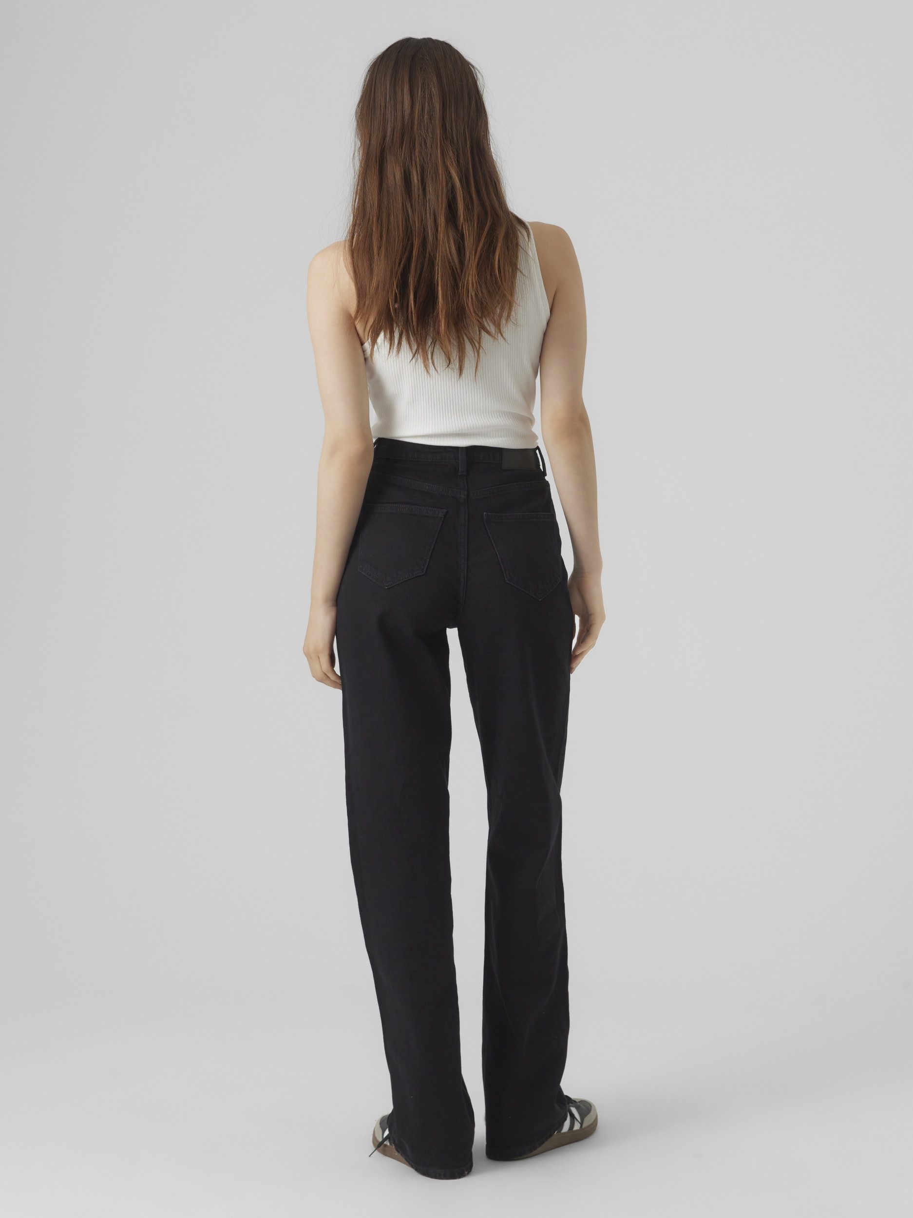 Vero Moda Bequeme Jeans VMTESSA HR WIDE JEANS RA118 GA NOOS