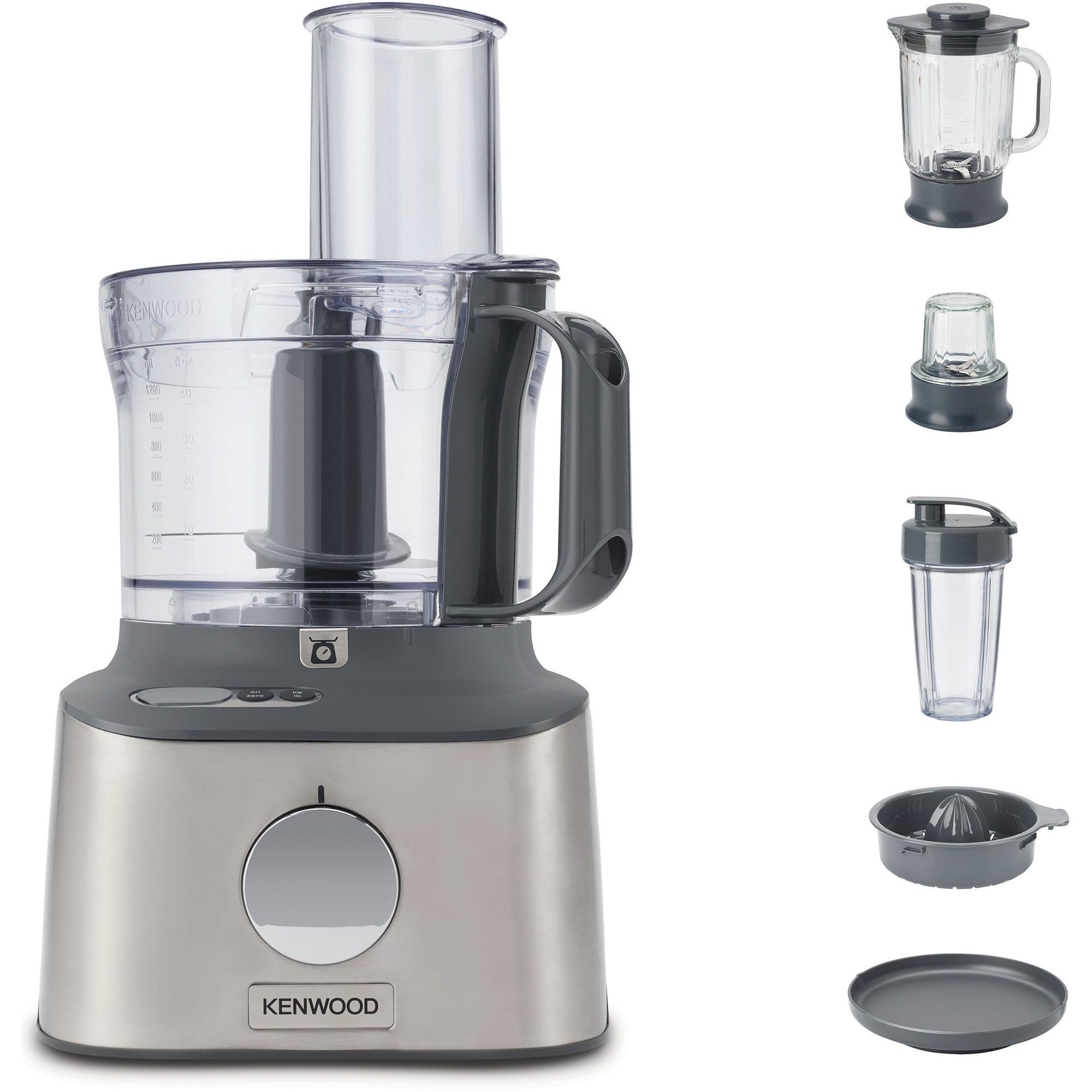 KENWOOD Küchenmaschine Küchenmaschine MultiPro Compact+, 800 W, 2.1 l Schüssel
