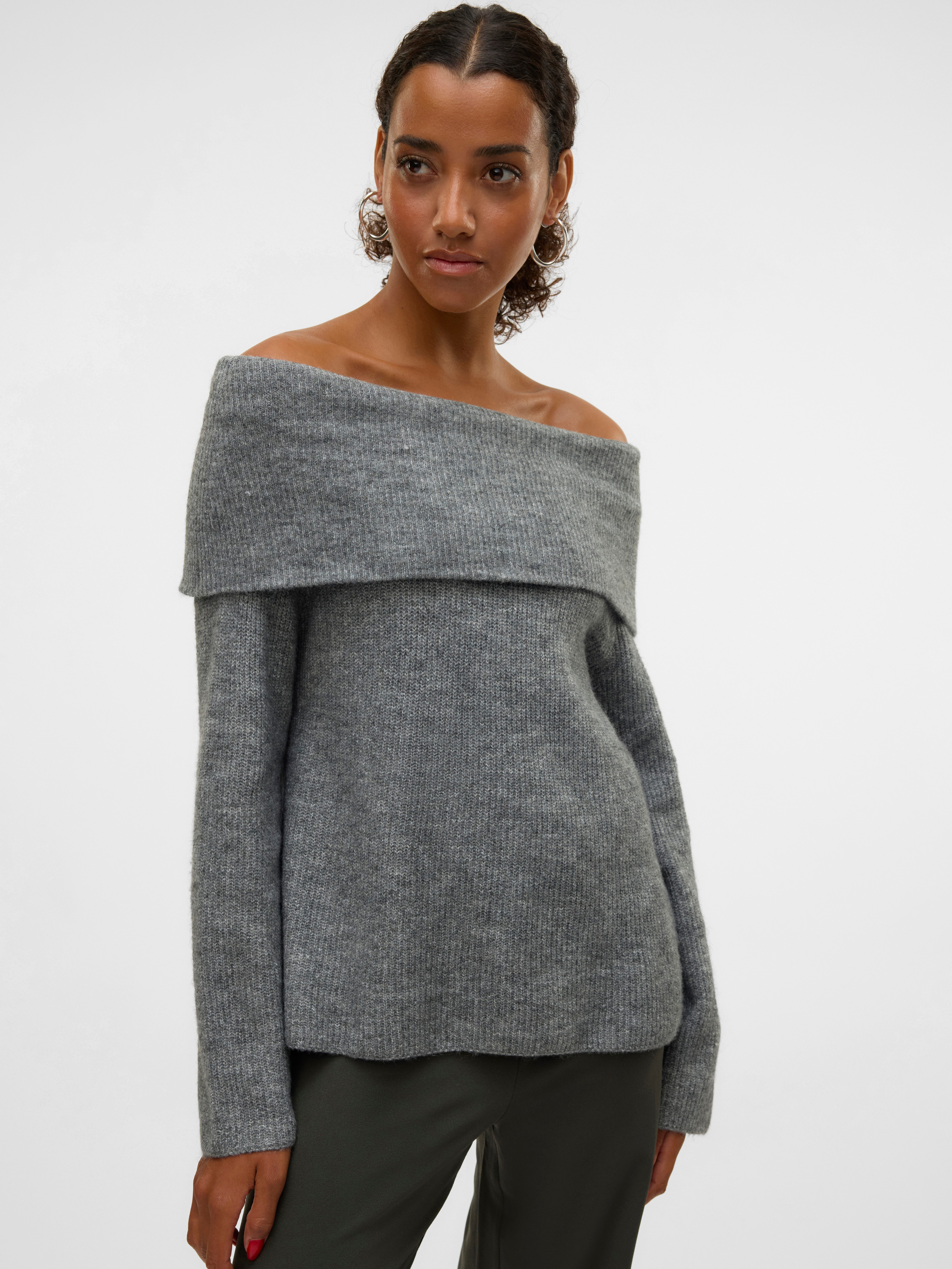 Vero Moda Strickpullover VMERA LS OFF günstig online kaufen