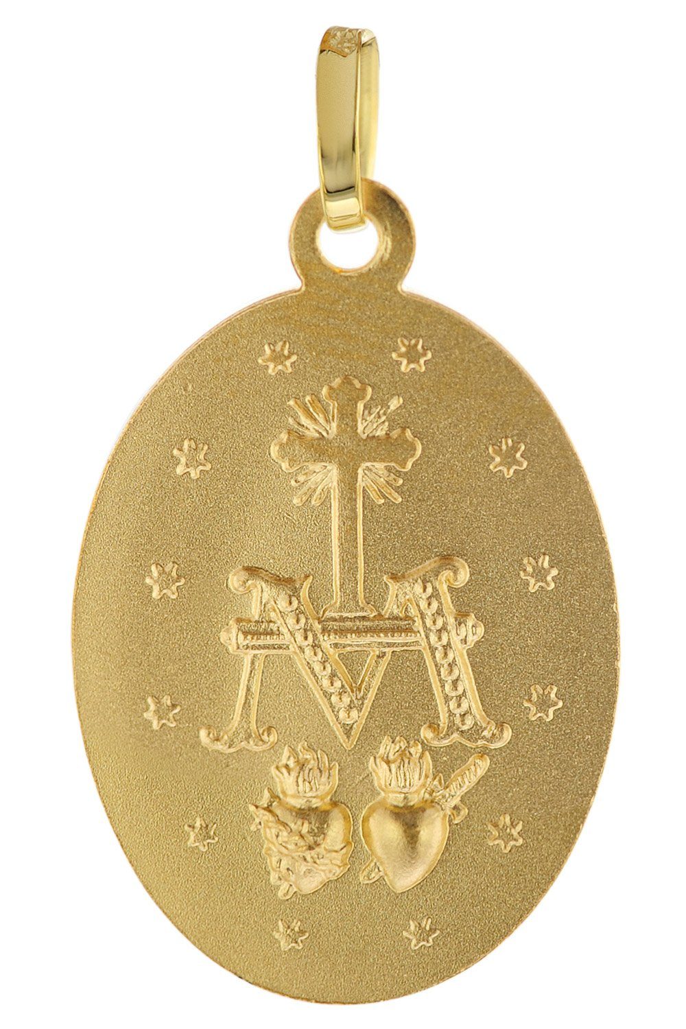 2. Bild von trendor Runder Anhänger Milagrosa Gold 750 (18 Karat) 20 mm