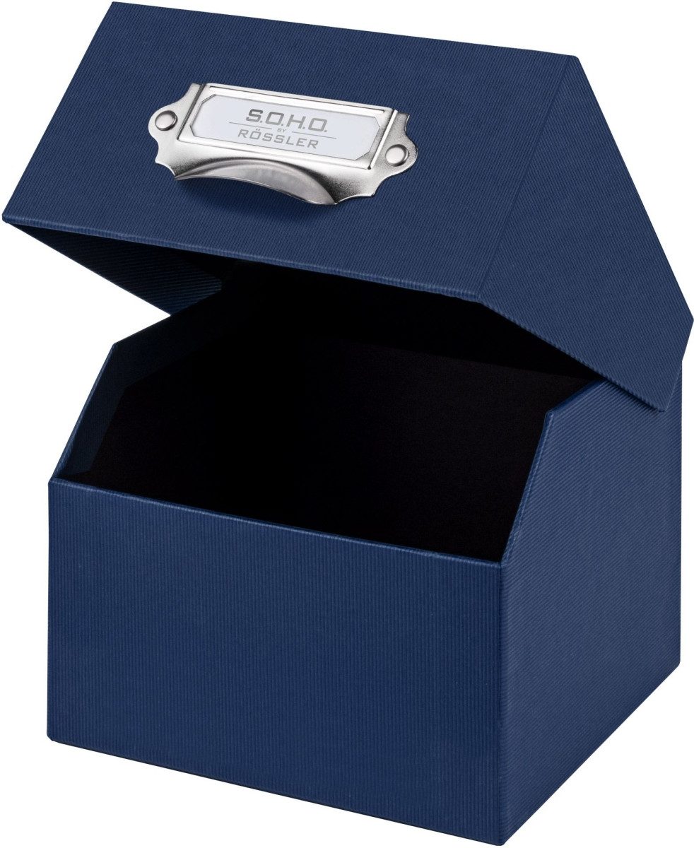 Aufbewahrungsbox Fotokiste auch für Karteikarten A6 Navy