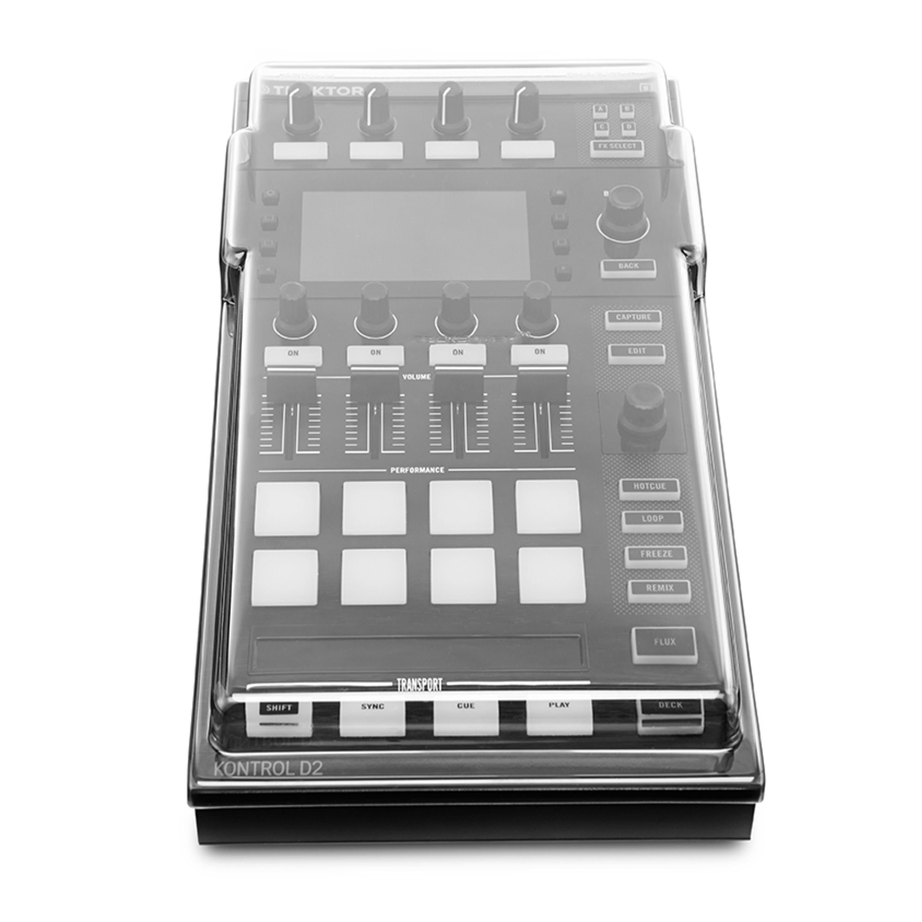 Decksaver Spielzeug-Musikinstrument, NI Kontrol D2 Cover für DJ Equipment Cover 