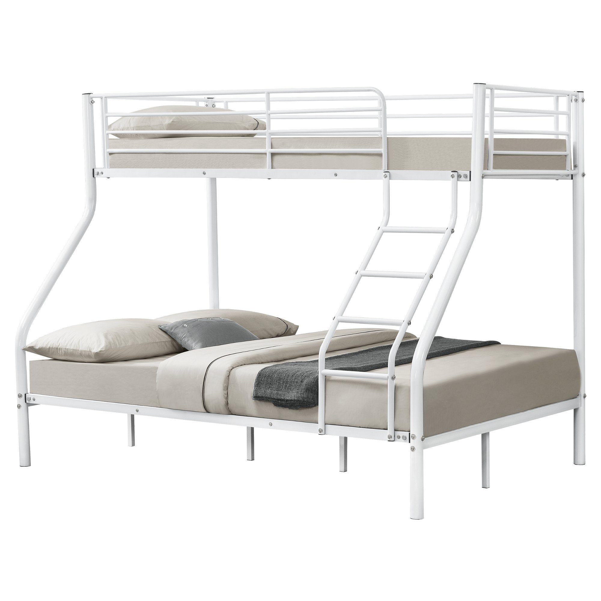 neu.haus Etagenbett, »Sortland« Bettgestell 200x140/90cm Metall günstig online kaufen