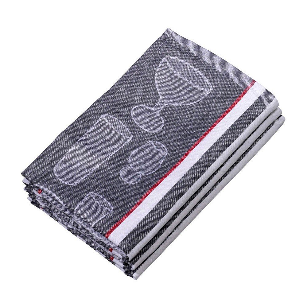 Geschirrtuch Dyckhoff 02882 Geschirrtuch GLÄSER Geschirrtücher