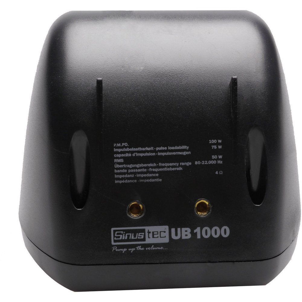 100 Auto-Lautsprecher UB-1000 Sinustec W Sinustec Breitband-Aufbaulautsprecher