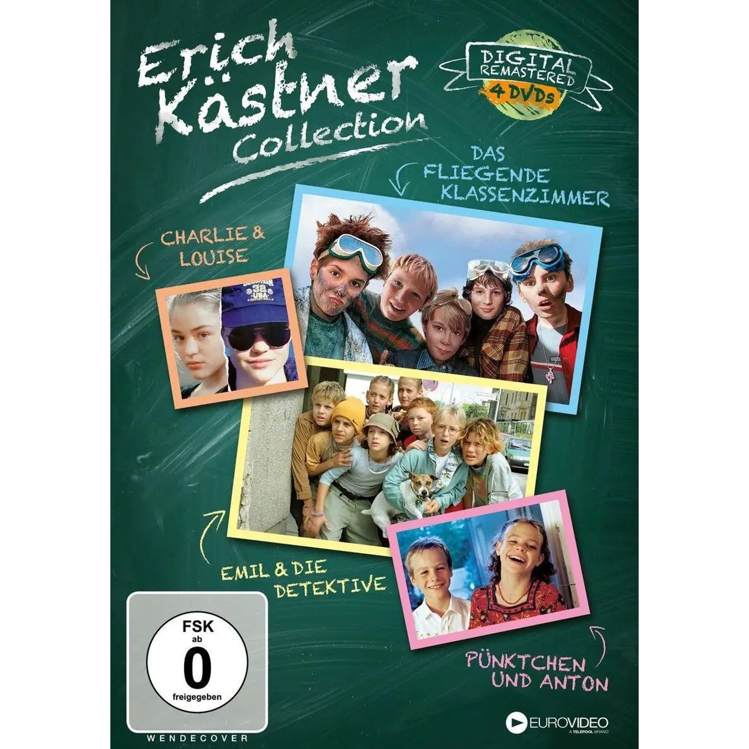 Eurovideo DVD Erich Kästner Collection