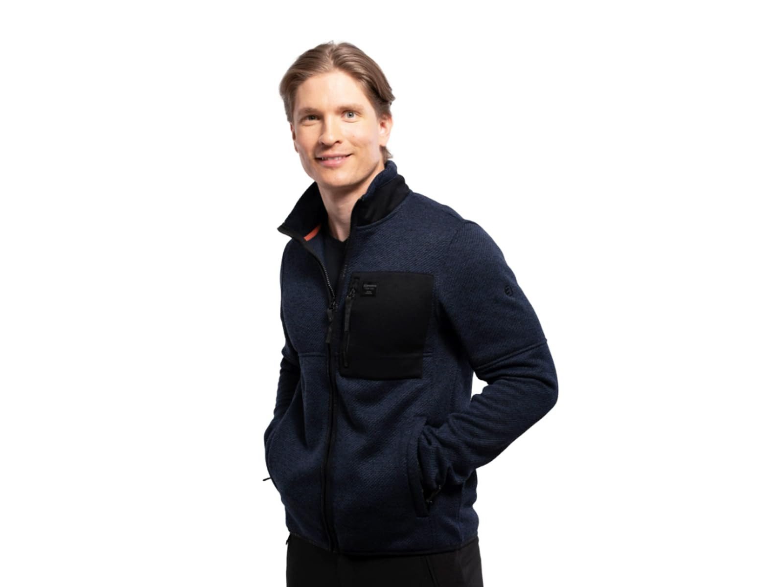 Strickfleecejacke