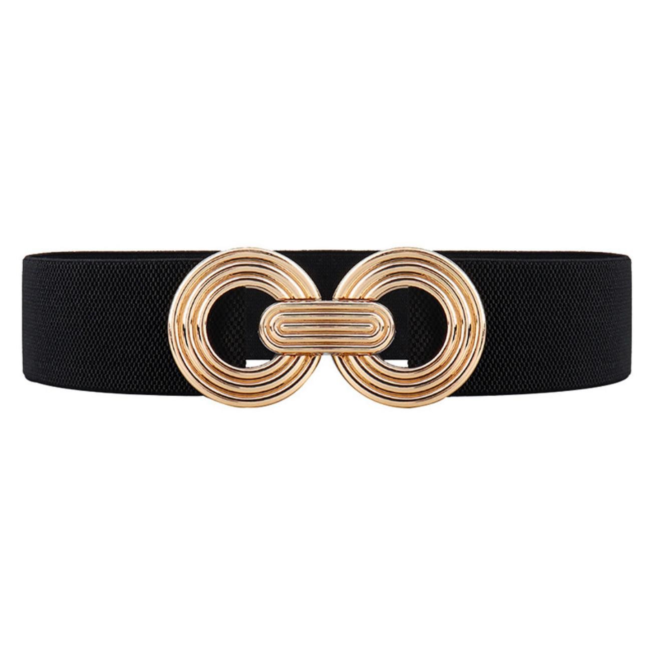 Oemmn Taillengürtel Damen Breiter Elastischer Taillengürtel Stretchy Gürtel