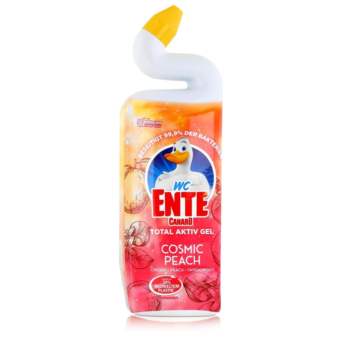 Peach Ente WC Pack) Total AktivGel 750ml WC-Reiniger (1er WC-Reiniger Ente Cosmic WC
