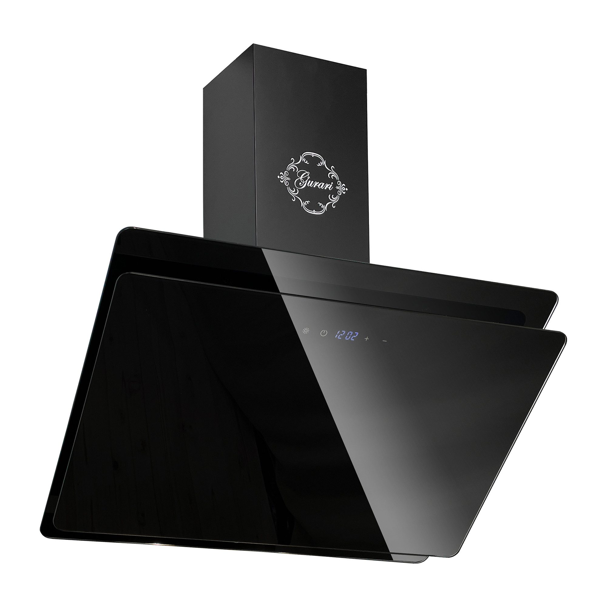 GURARI Wandhaube GCH S 411 BL PRIME N Dunstabzugshaube Schwarz 1000m³/h TouchControl Serie Exklusive Abzugshaube 60 cm GCH S 411 BL PRIME N Dunstabzugshaube Schwarz 1000m³/h TouchControl, Exklusive Abzugshaube 60 cm