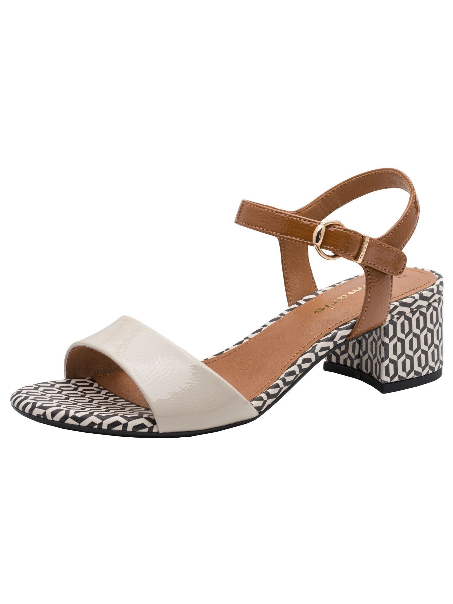 ANTIslide mit Blockabsatz Blockabsatz 1-28249-42 Sandalette