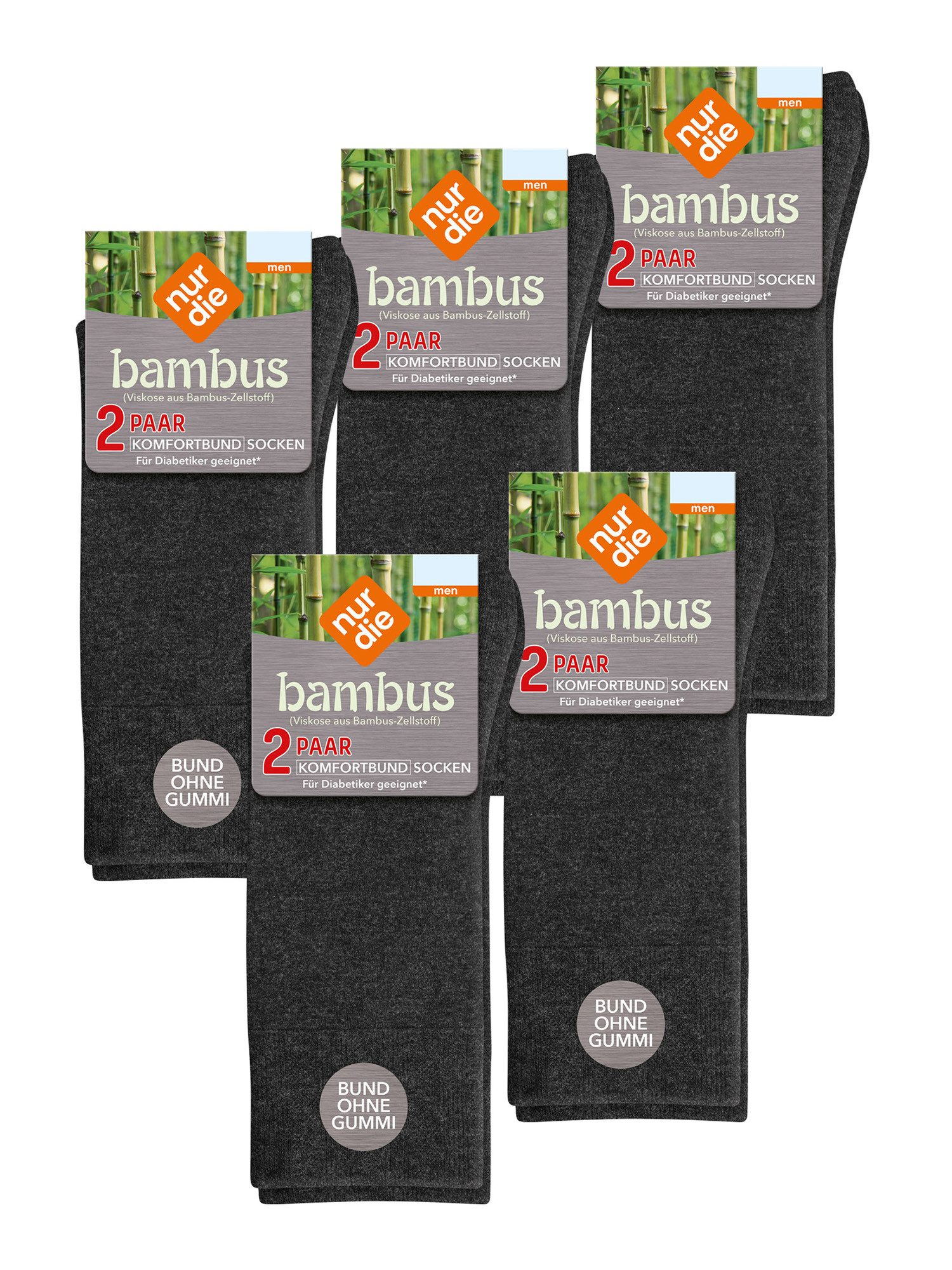 Nur Die Freizeitsocken Komfortbund Socken Viskose günstig online kaufen