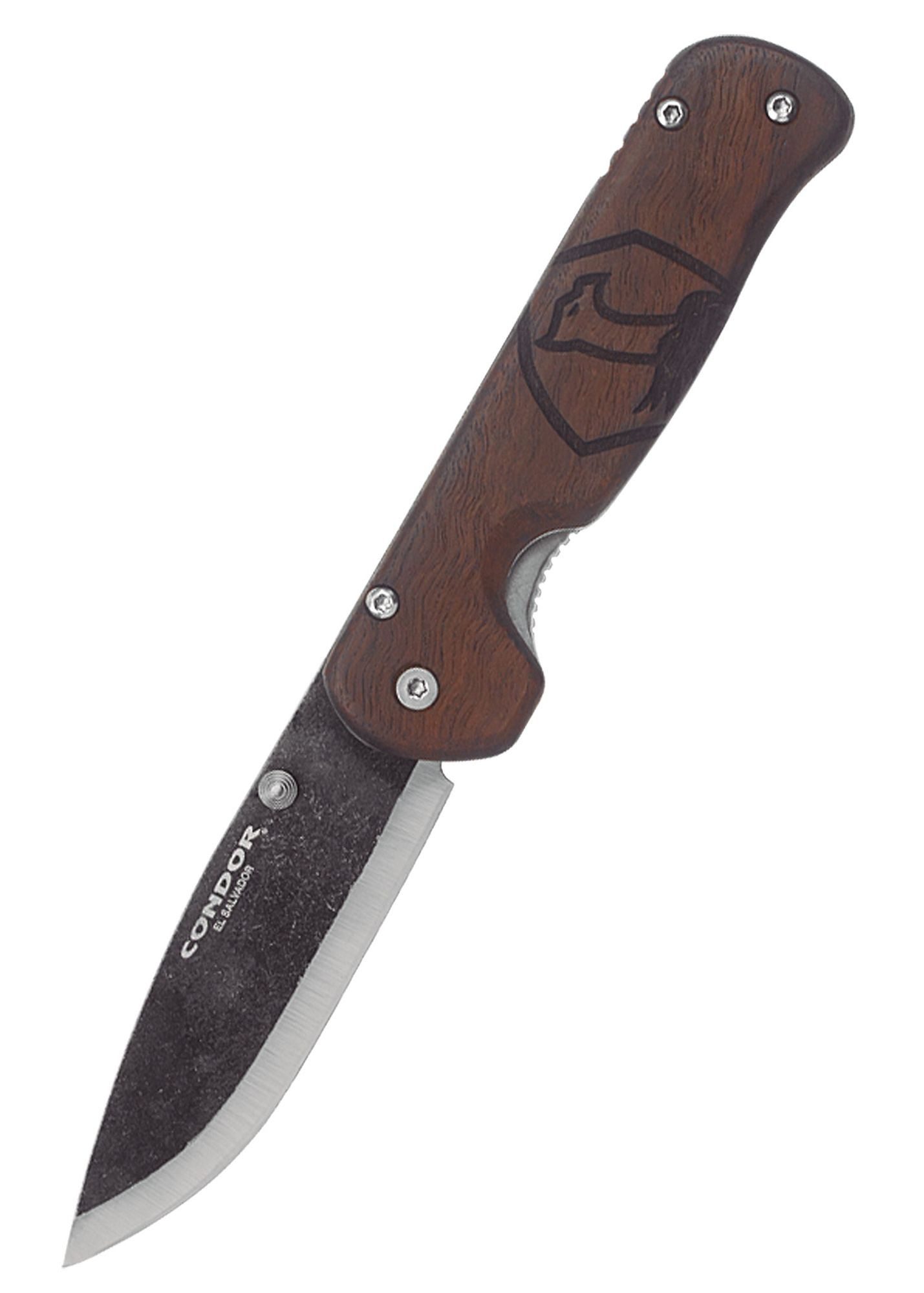 Condor Tool & Knife Taschenmesser Condor Krakatoa Folder, Wood, Condor
