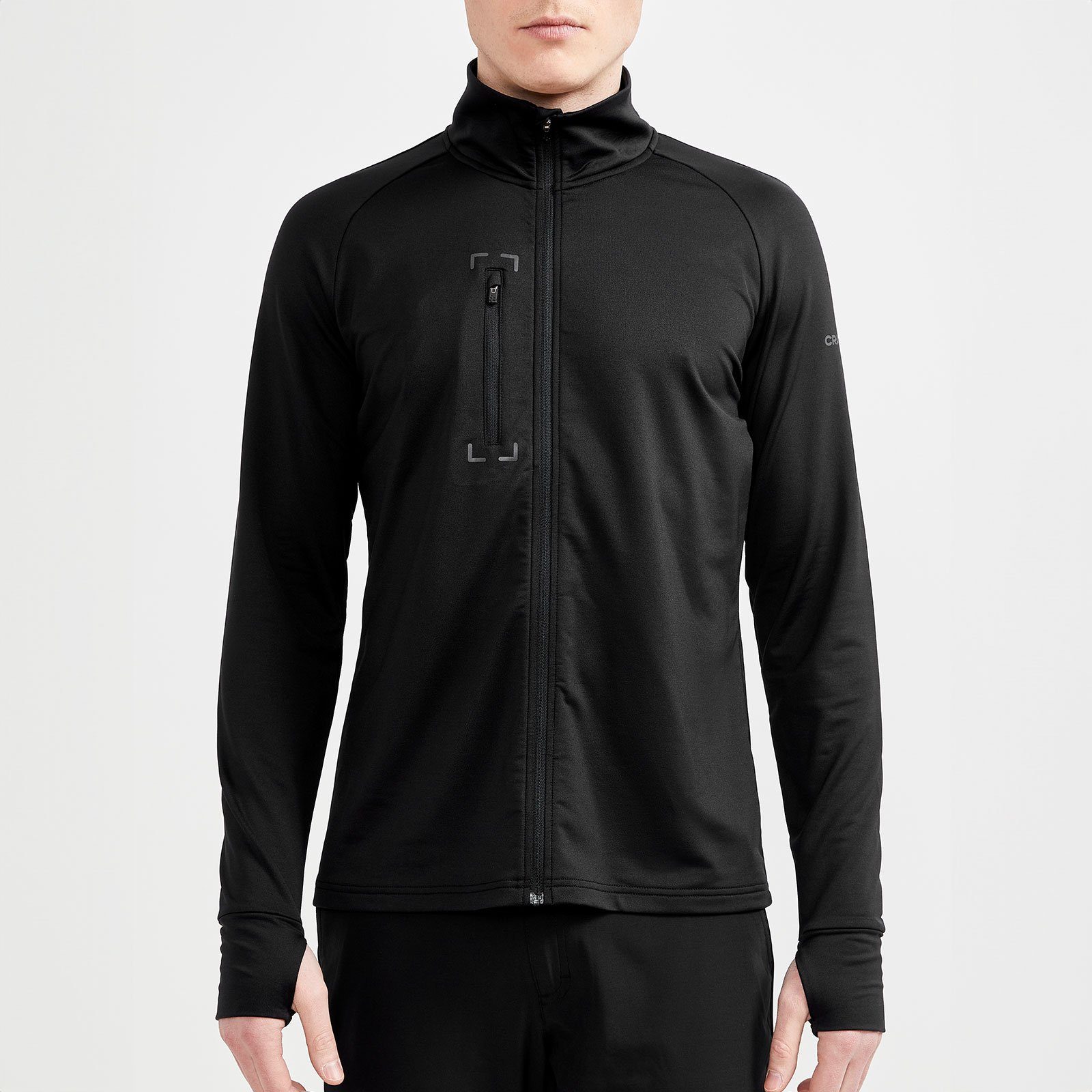 Craft Funktionsjacke ADV Explore Light Midlayer mit Stehkragen