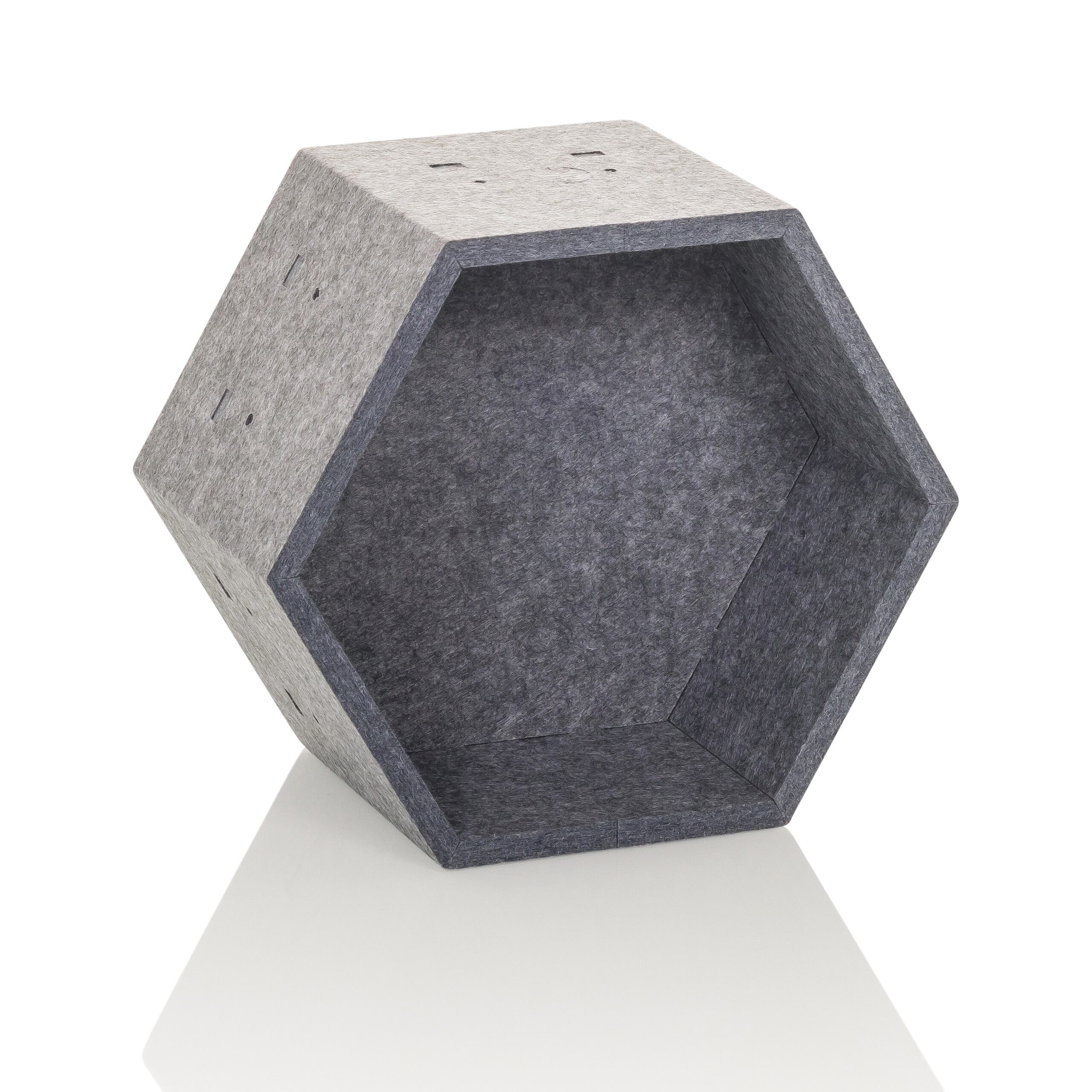 hjh OFFICE Перегородки Trennwand FLEXMIUT STORE S Stoff, Stecksystem, Sichtschutz, Stauraum & Schallminderung