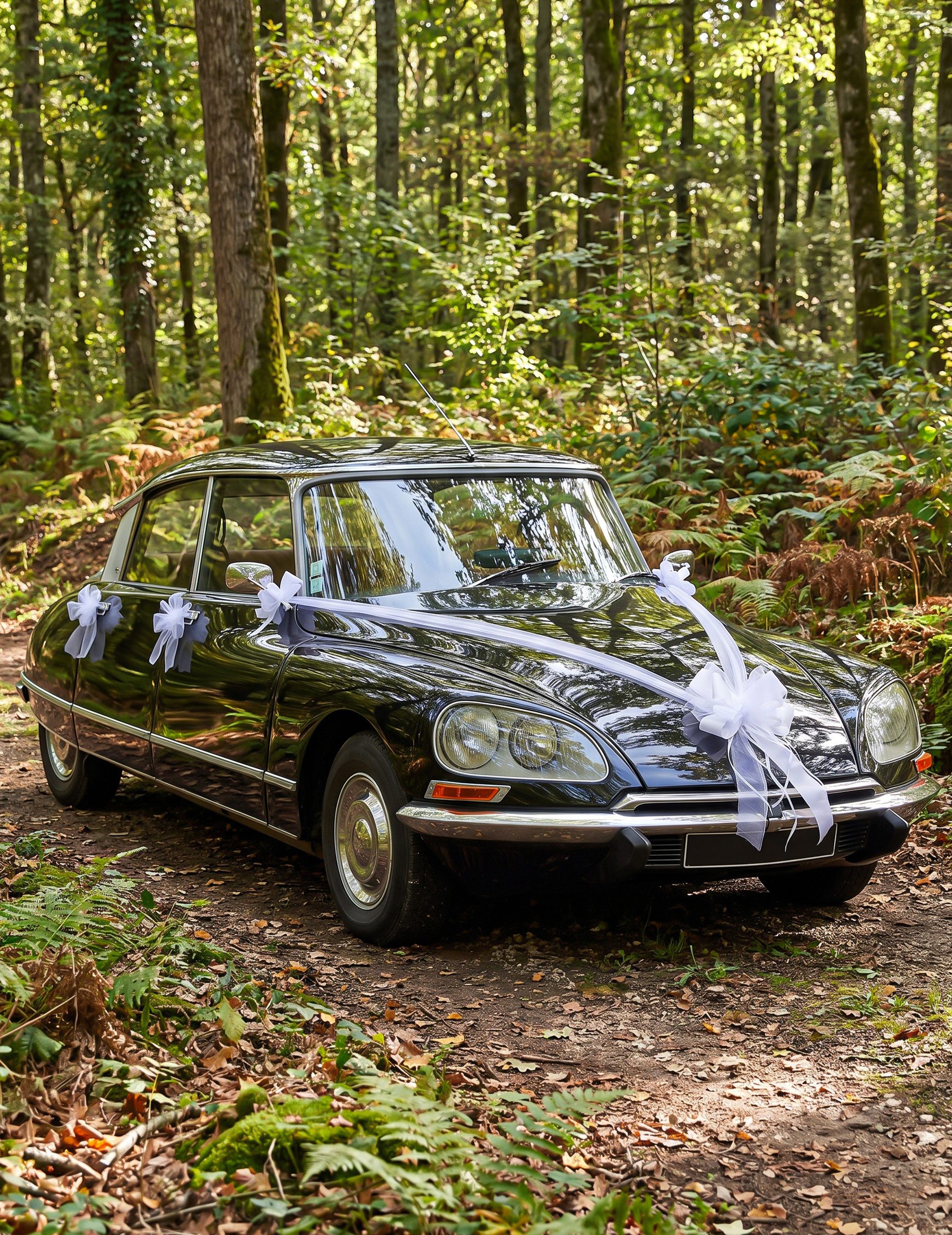 Kostüm Autoschmuck Set Hochzeit für Autos