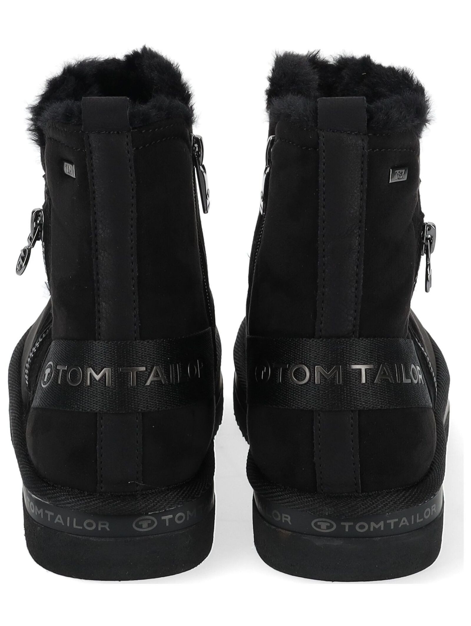 TOM TAILOR Tom Tailor Stiefelette Lederimitat/Textil Stiefelette