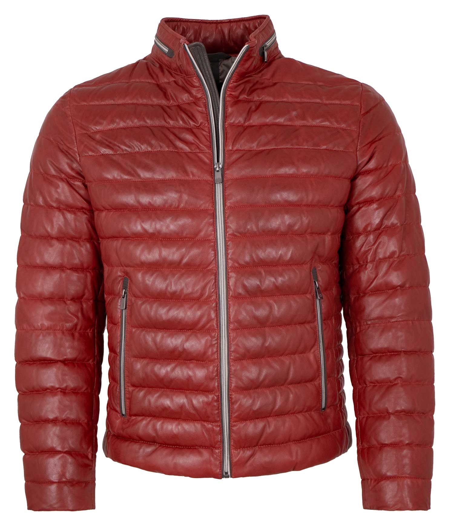 Milestone Lederjacke MSCortino Milestone - Herren Lederjacke Steppjacke Lammnappa