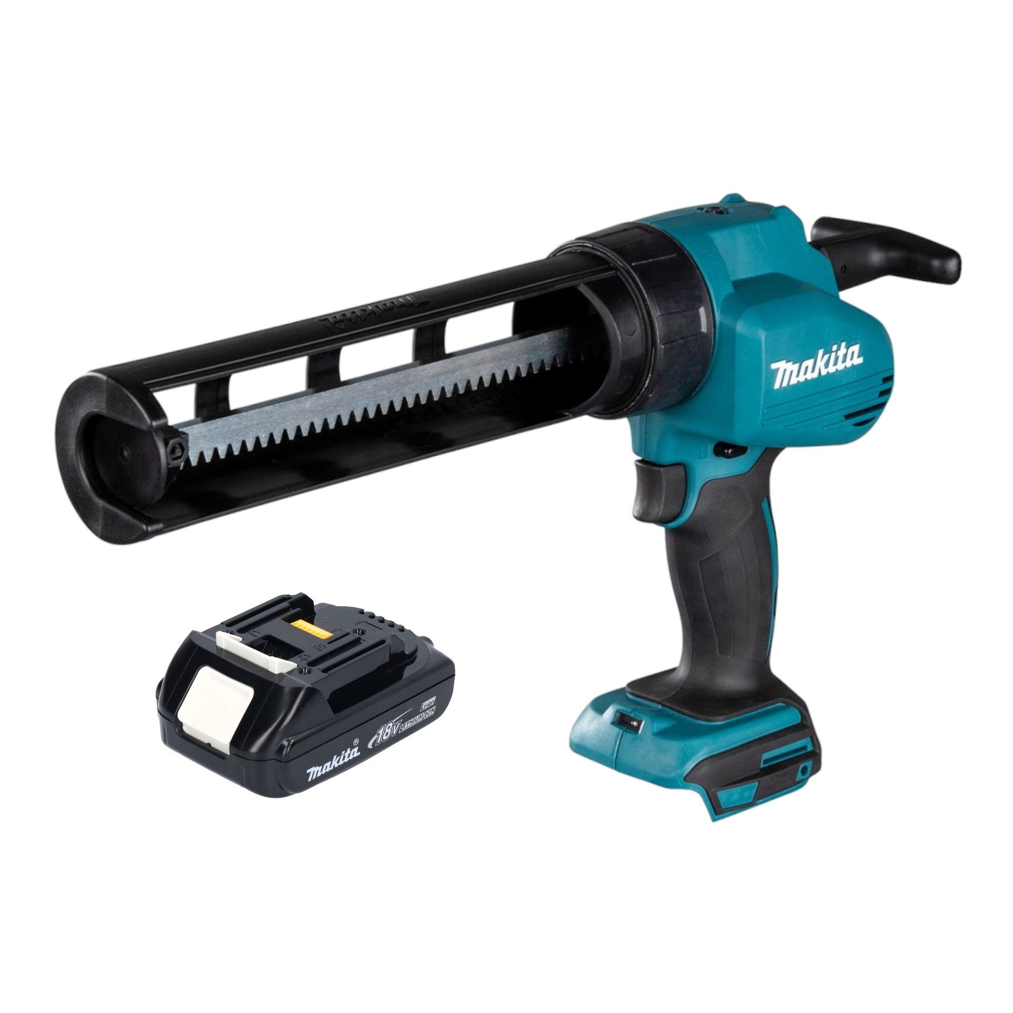 Makita Akku-Kartuschenpistole DCG 180 Y1 18 V + 1x Akku 1,5 Ah - ohne Ladegerät