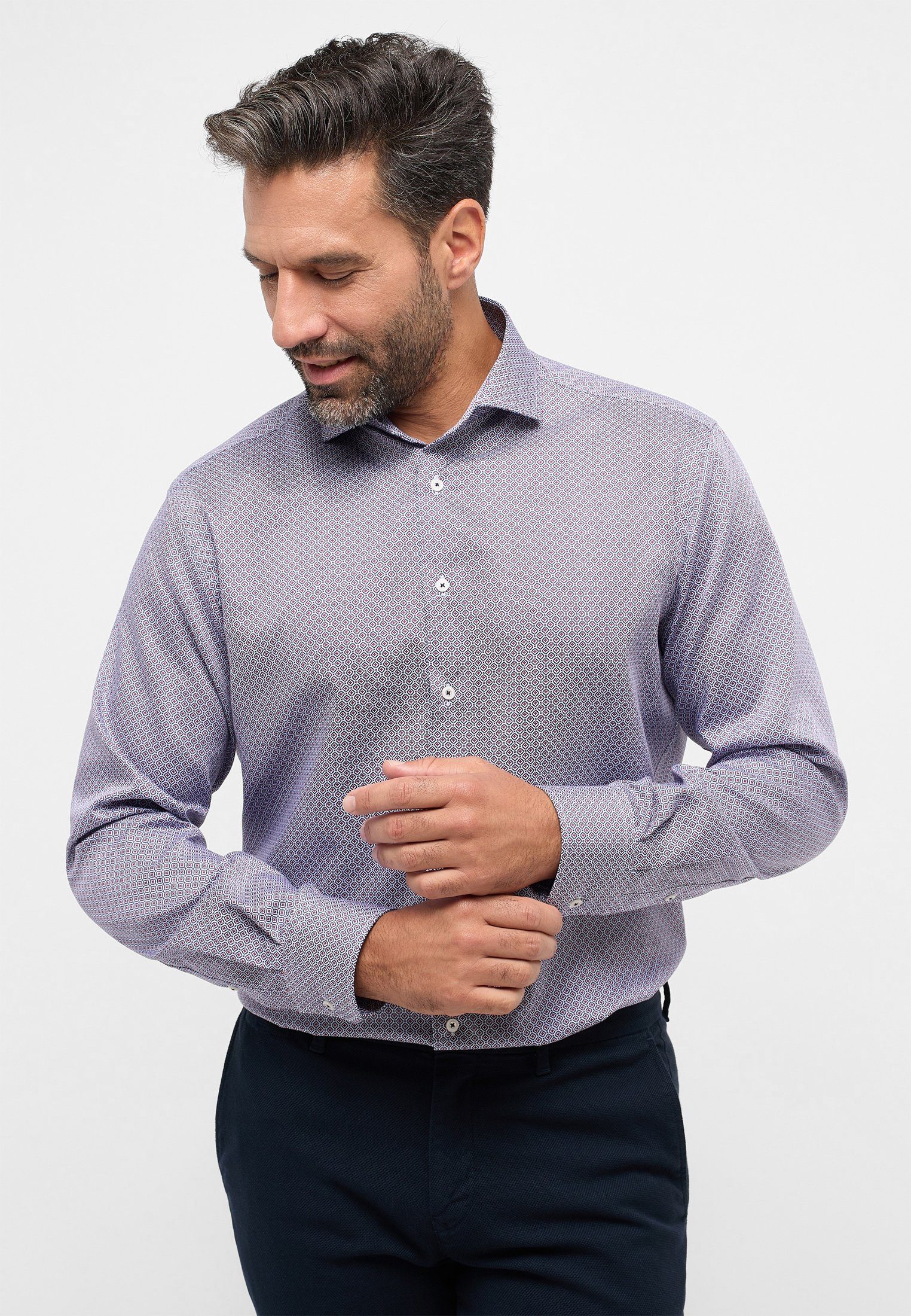 Eterna Langarmhemd MODERN FIT günstig online kaufen