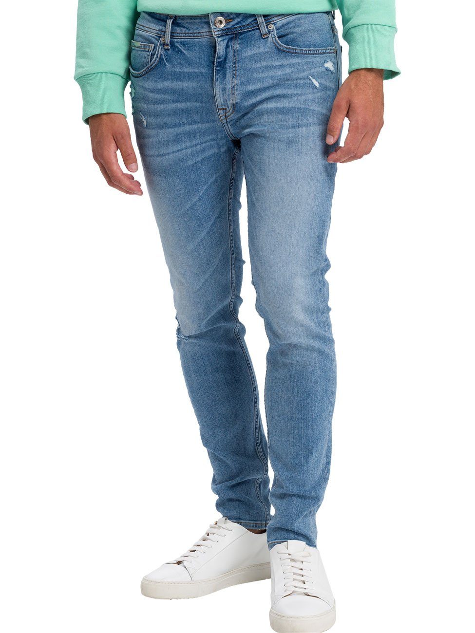 Skinny-fit-Jeans Stretch JEANS® SCOTT mit CROSS
