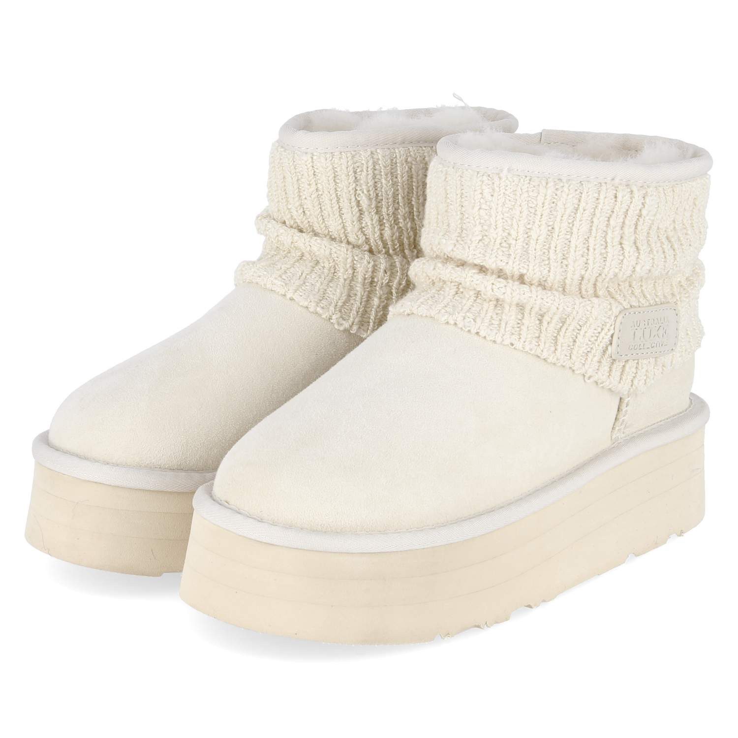 Australia Luxe Collective Australia Luxe FAMPS205N-CR Damen Leder & Textil günstig online kaufen