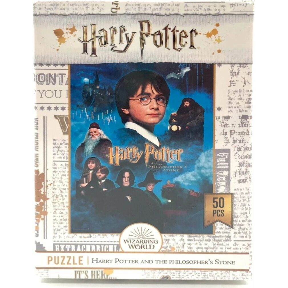 SD Toys Puzzle Harry Potter lizenziertes 50-Teile-Puzzle, Puzzleteile