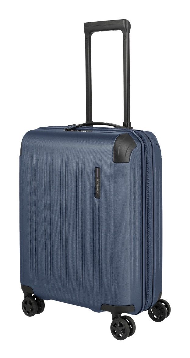 travelite Trolleyset DYNAMIIC 3-teilig Hartschale, 4 Rollen, (Set, 3 tlg., S+/M/L), ABS-Hartschale und Volumenerweiterung