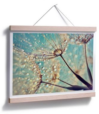 Wall-Art Poster Magische Pusteblume, Blumen (1 St), Poster ohne Bilderrahmen