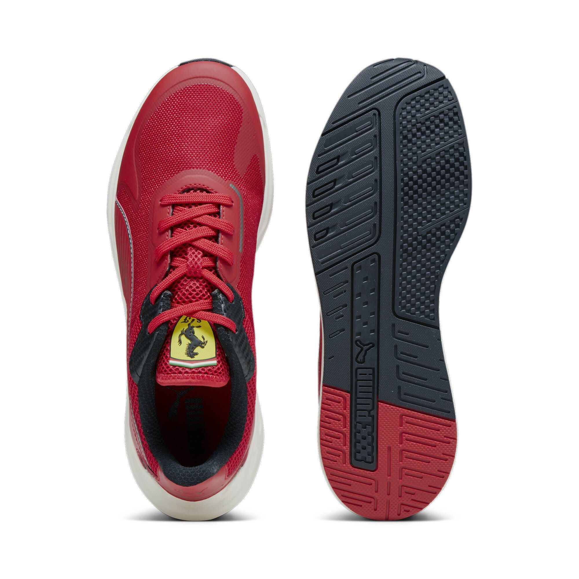 PUMA Scuderia Ferrari IonicSpeed Red Erwachsene Corsa Warm Motorsportschuhe Rosso Sneaker White