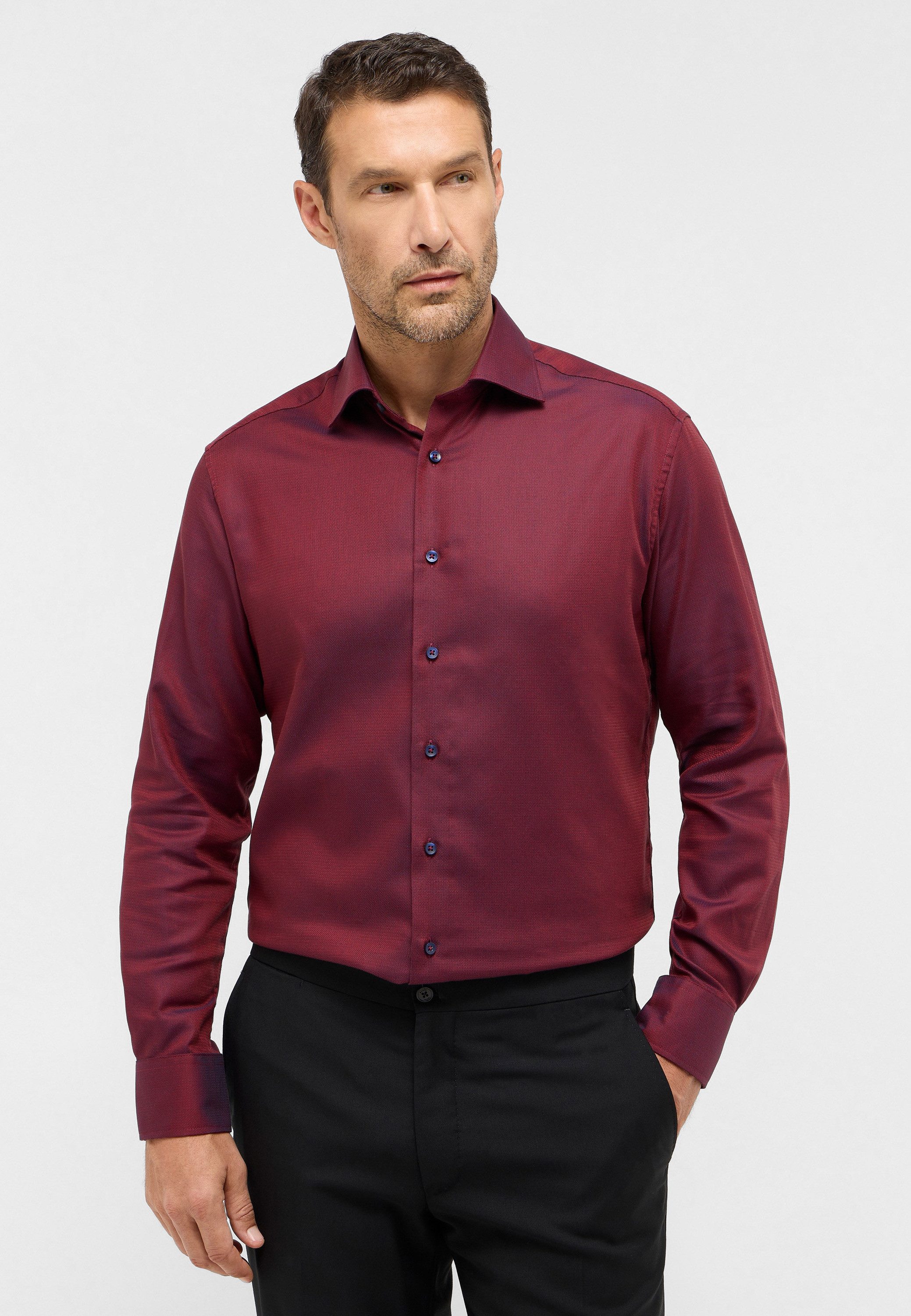 Eterna Langarmhemd MODERN FIT NON IRON günstig online kaufen