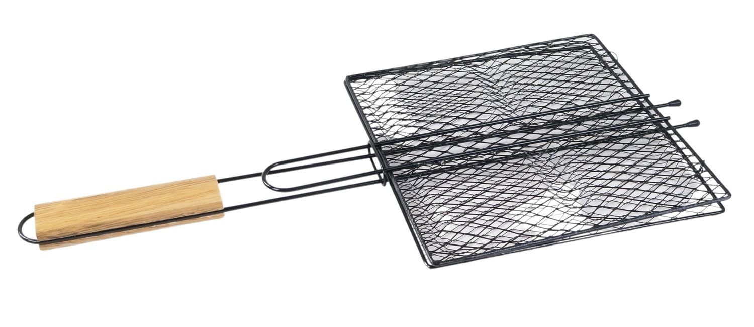 BURI Grillzange BBQ Grill-Fleischwender Burgergriller Fleischklammer Grillrost Grill