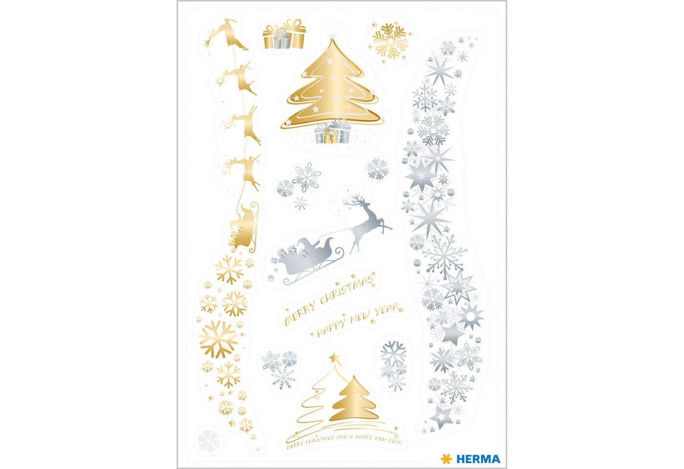 Thumbnail - HERMA Sticker Herma Sticker CREATIVE Weihnachten Weihnachtszauber Folie 1 Bl
