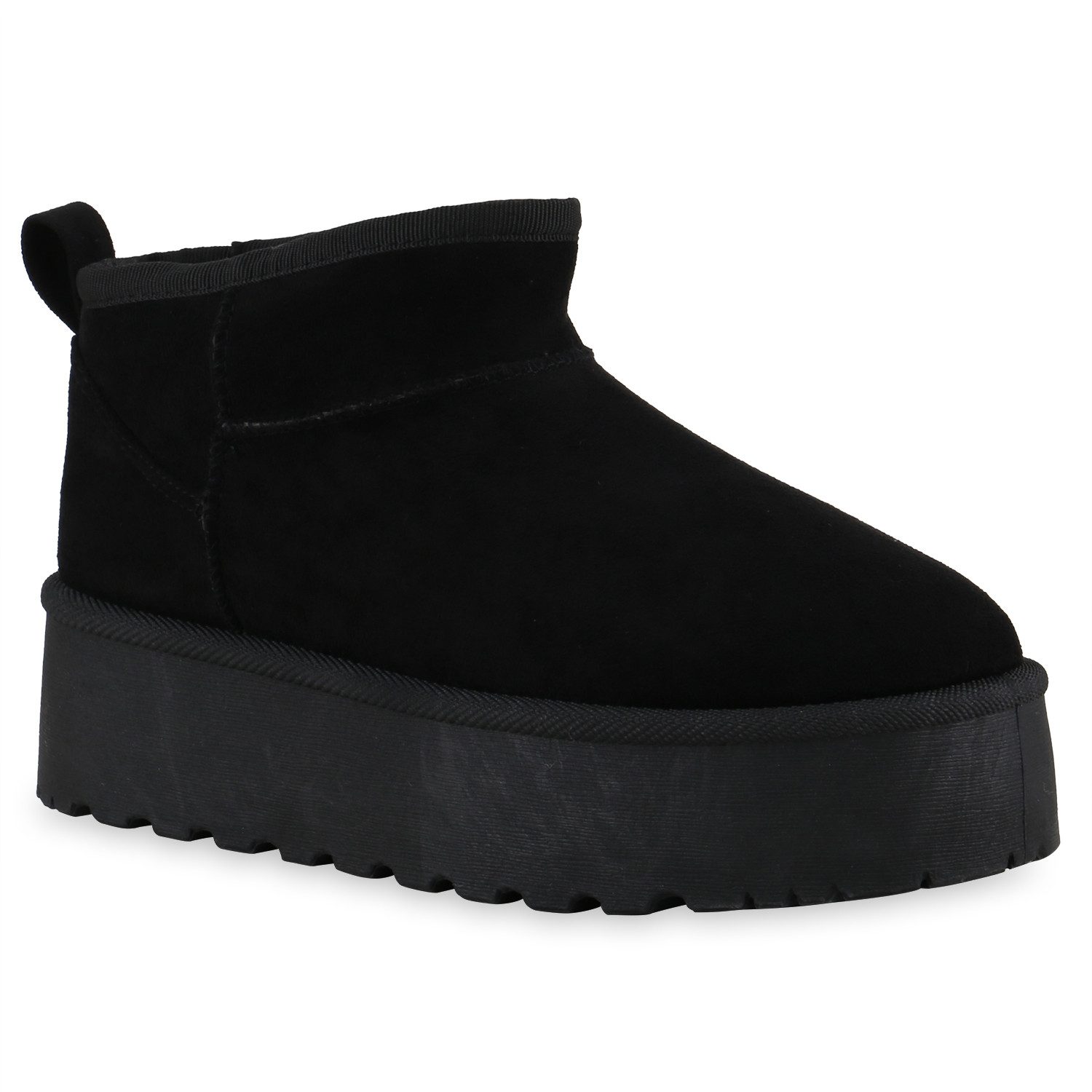 VAN HILL 841492 Winterstiefelette Damen Warm Gefütterte Winter Boots Stiefe günstig online kaufen