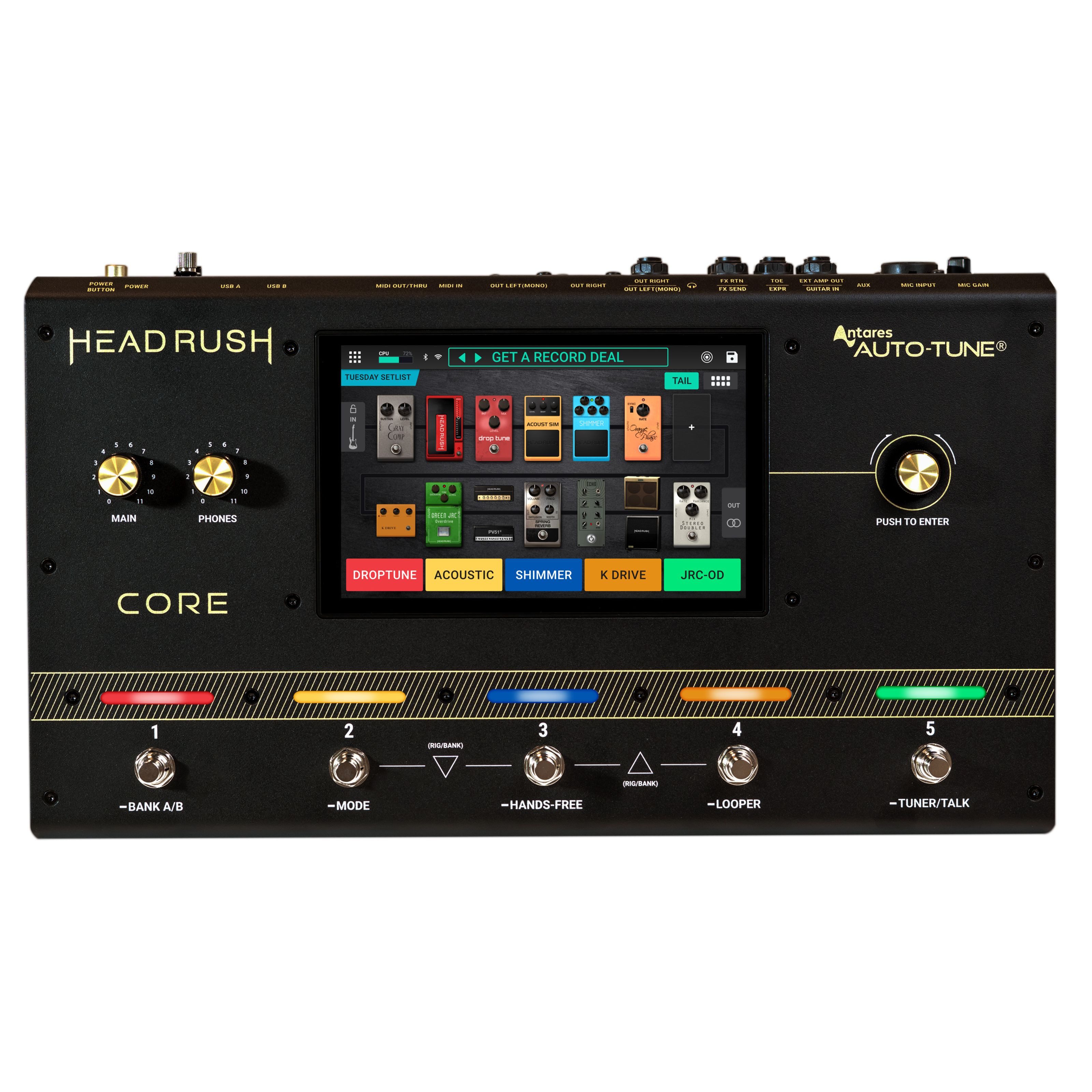 HeadRush Musikinstrumentenpedal, Core - Modeler