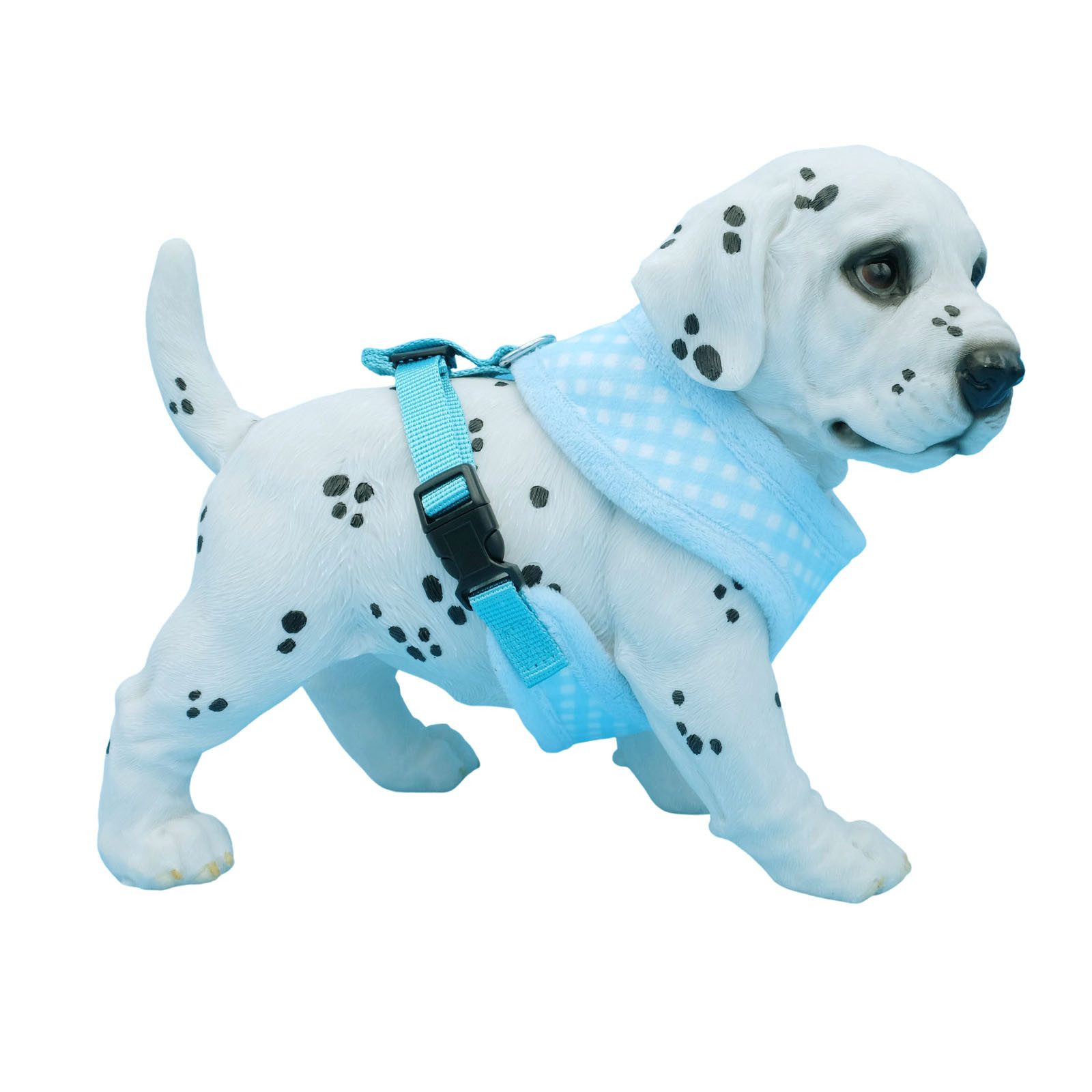Alvonja Hunde-Geschirr Hundegeschirr kleine, mittlere Hunde, Hundemantel Karo, Polyester, verstellbar, verschiedene Größen