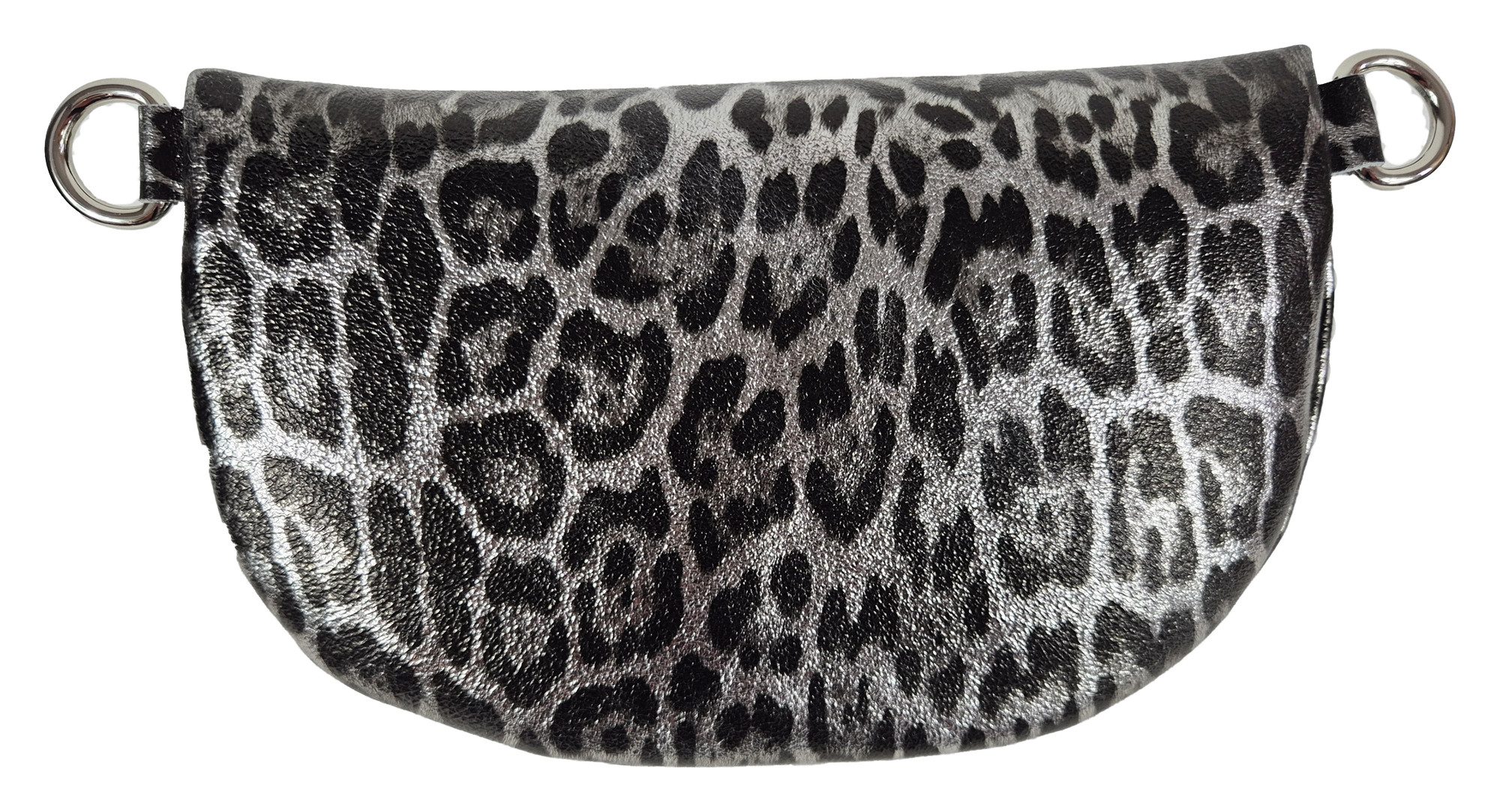 Einkaufszauber Gürteltasche Echt Leder Gürteltasche Leopard Silber, Echt Le günstig online kaufen