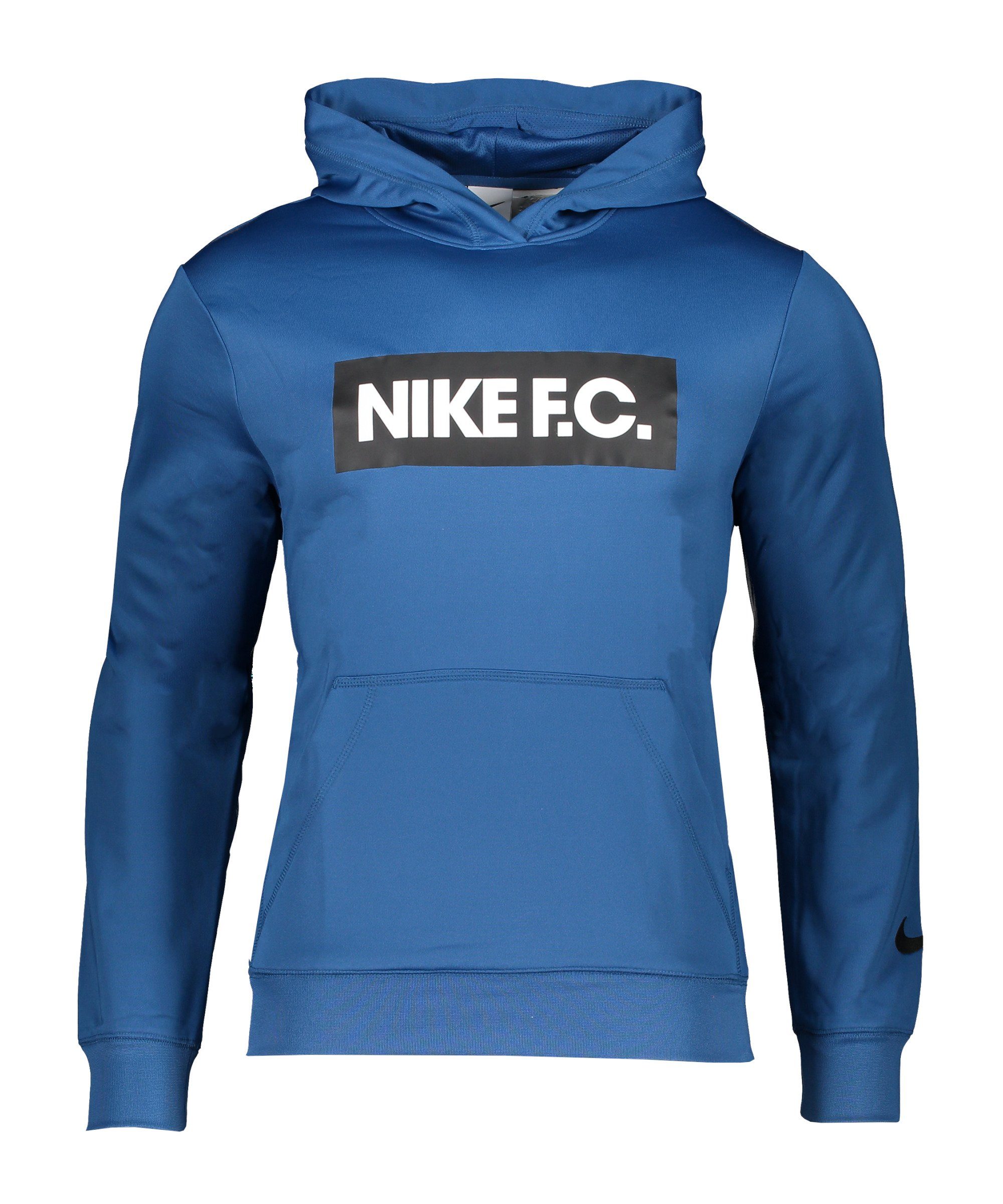 Nike Sportswear Hoody Sweatshirt Fleece blauweissschwarz F.C.