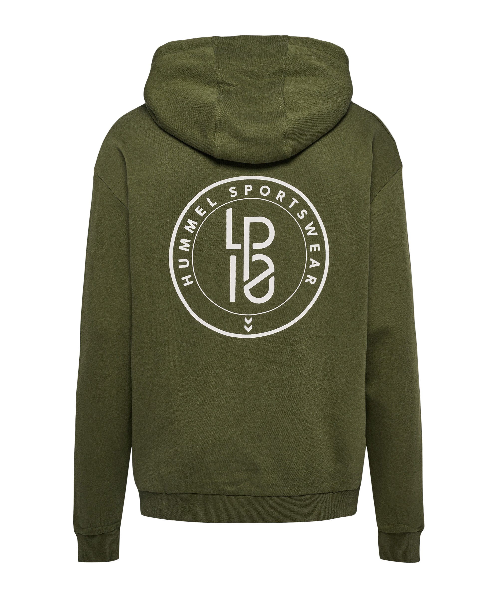 hmlLP10 Sweatshirt Boxy gruen Hoody hummel