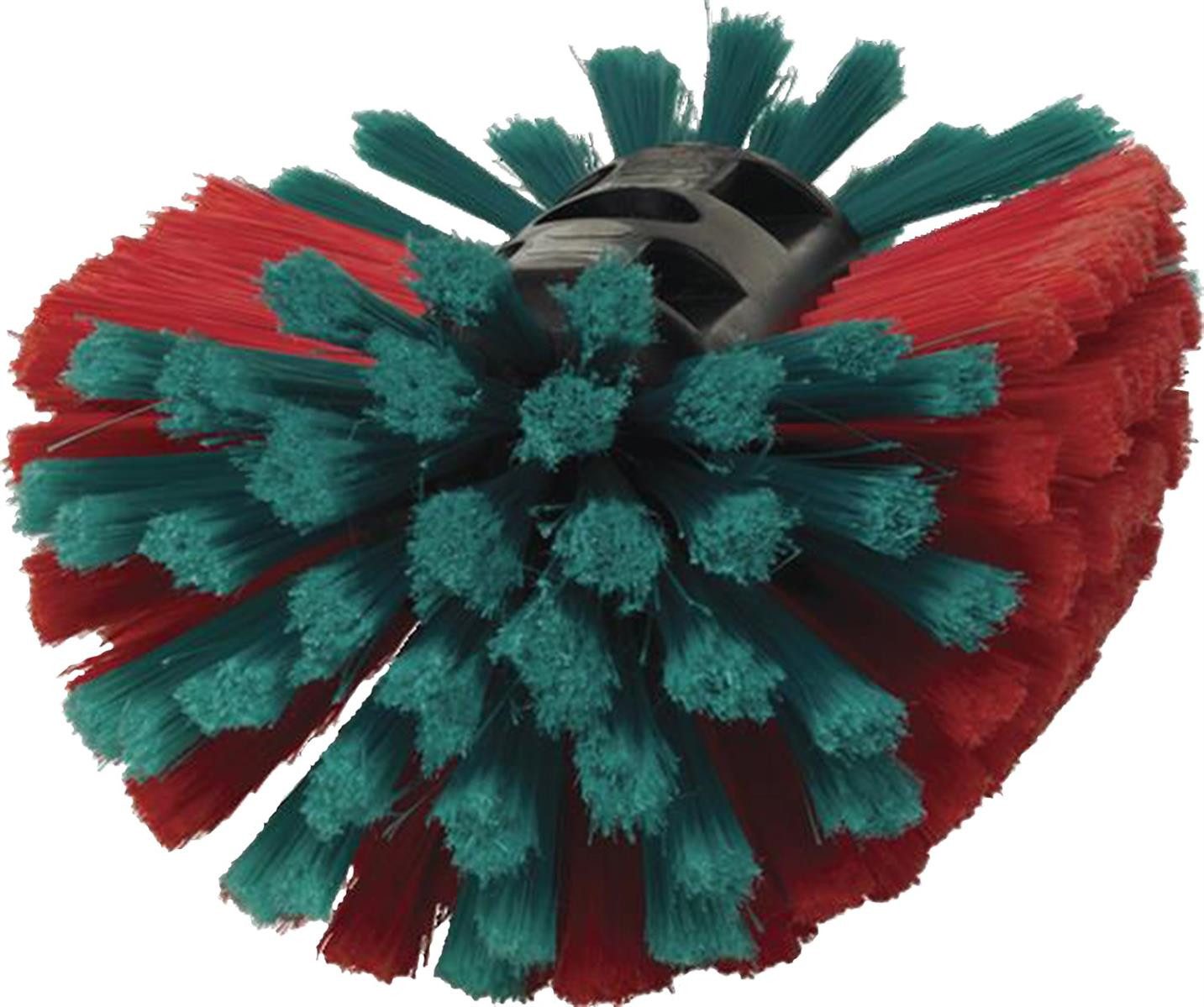 Vikan Felgenbürste Felgenbürste 240mm Wasserdurchlauf Schwarz 1 Stück Reinigungsbürste, (Stück, 1-tlg., Felgenbürste mit Wasserdurchlauf), Autobürste Felgenreinigung Autoreinigung Autopflege Fahrzeugpflege