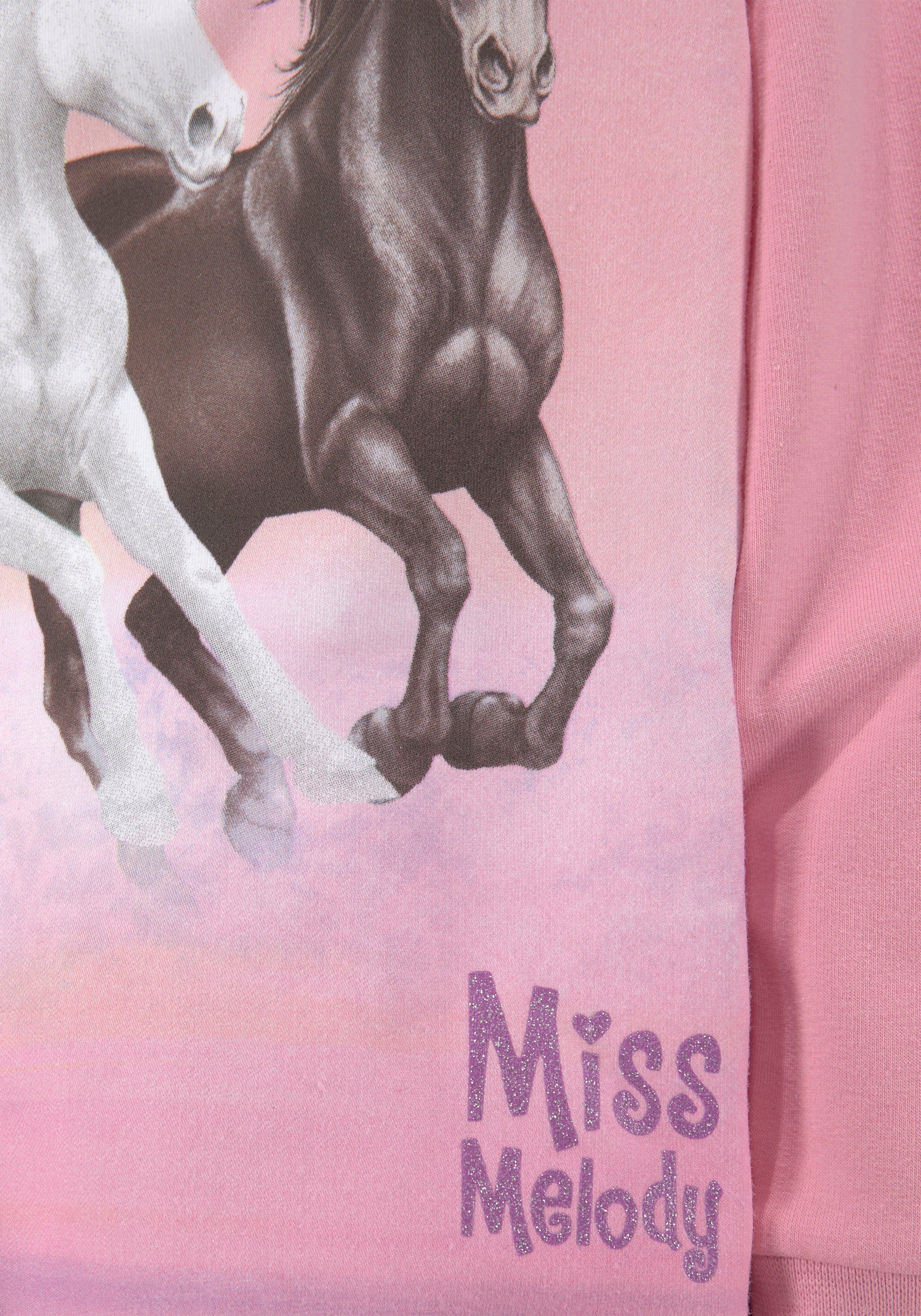 Longsweatshirt Miss Melody für Pferdefreunde