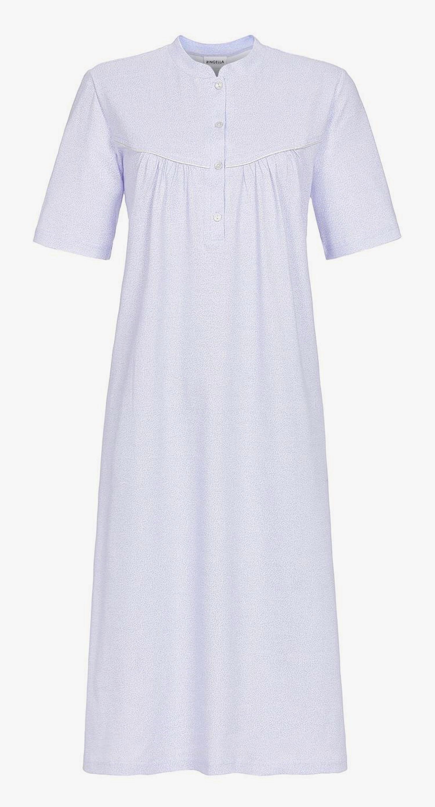 Ringella Nachthemd Ringella Damen Nachthemd klassisch (1-tlg) auch in großen Größen Baumwolle hyazinthe