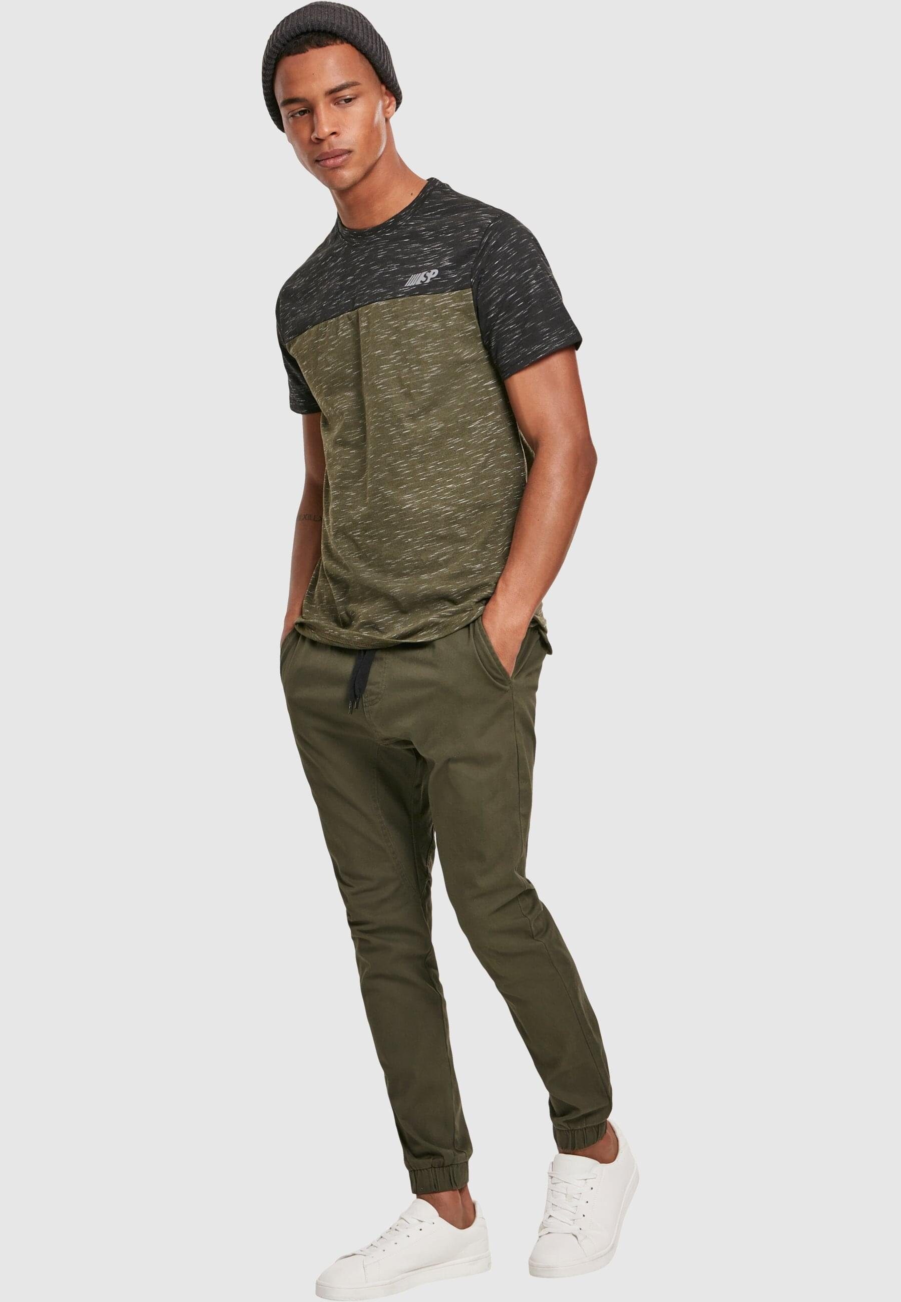 Jogger olive Herren Stretch Southpole Stoffhose Pants (1-tlg)