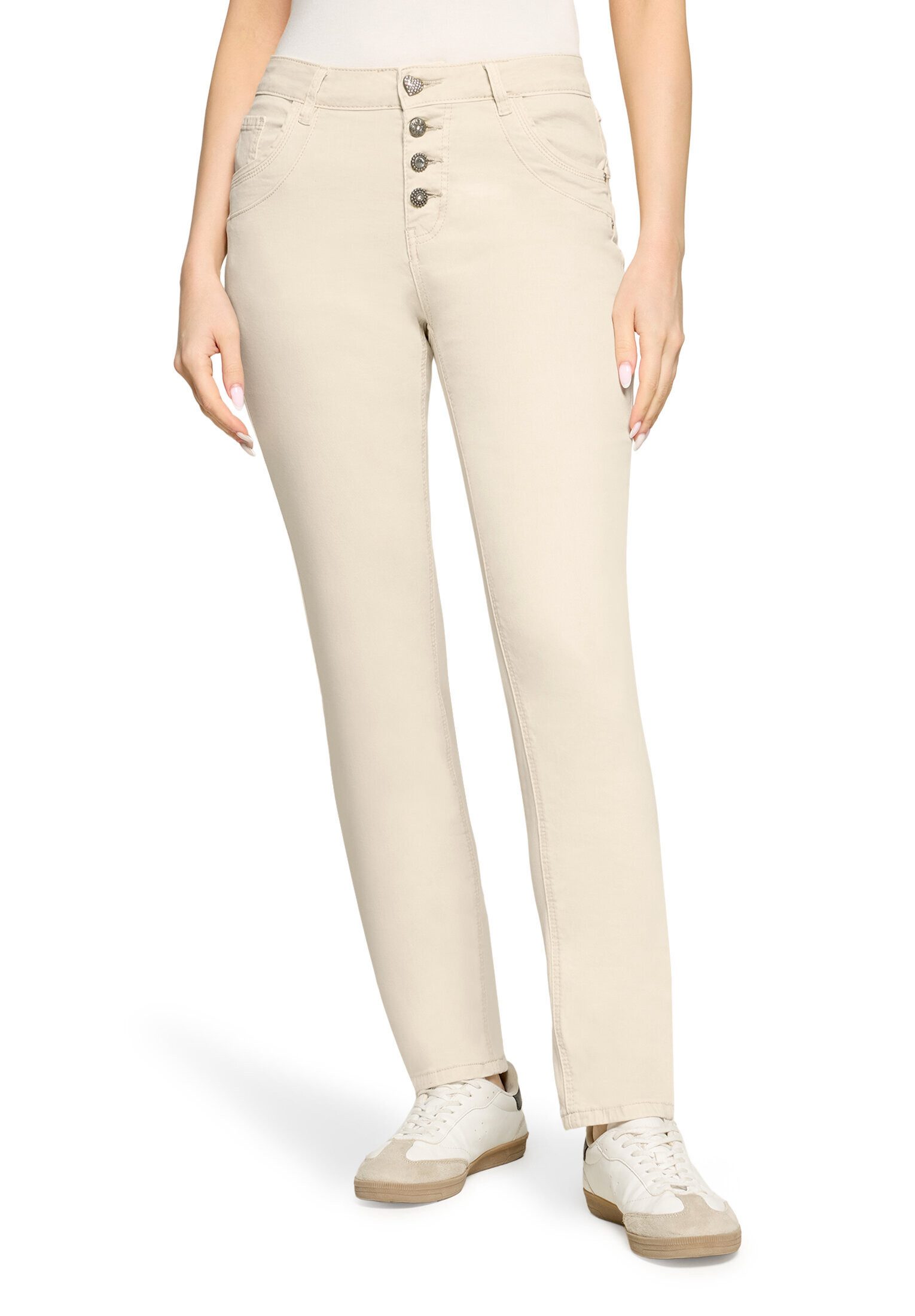 Cartoon Boyfriend-Jeans Damen im Vintage-Look