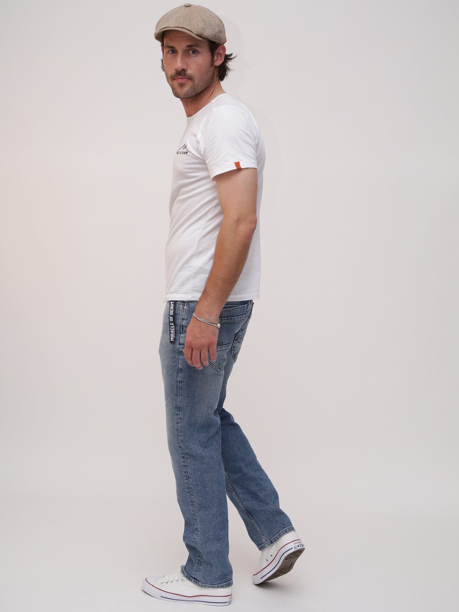 Miracle of Denim Hochwertige 5-Pocket-Jeans Denimqualität Joshua