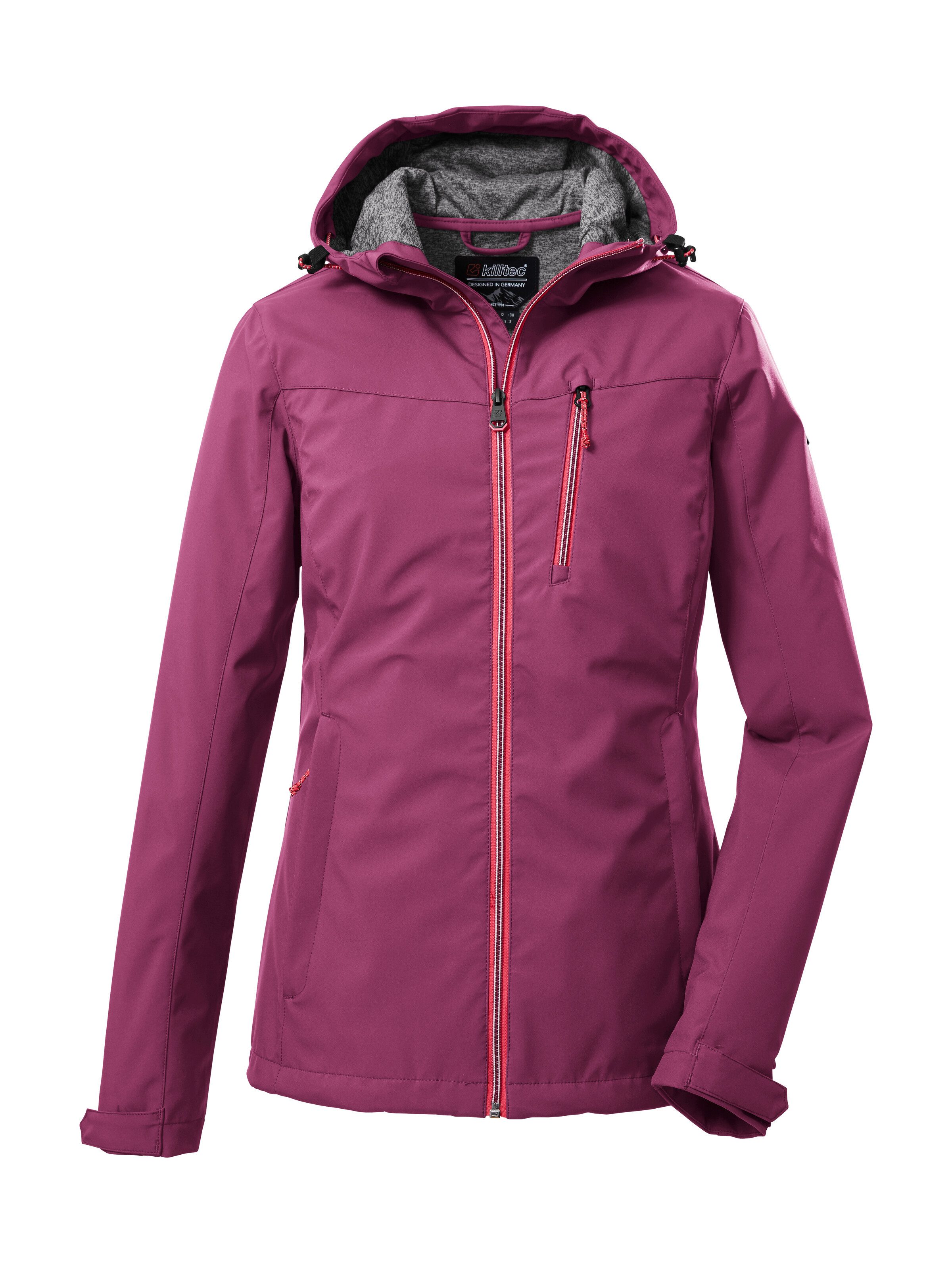 Killtec Softshelljacke KOS 89 WMN SFTSHLL JCKT Damen Softshelljacke: Wind-und wasserdicht, atmungsaktiv