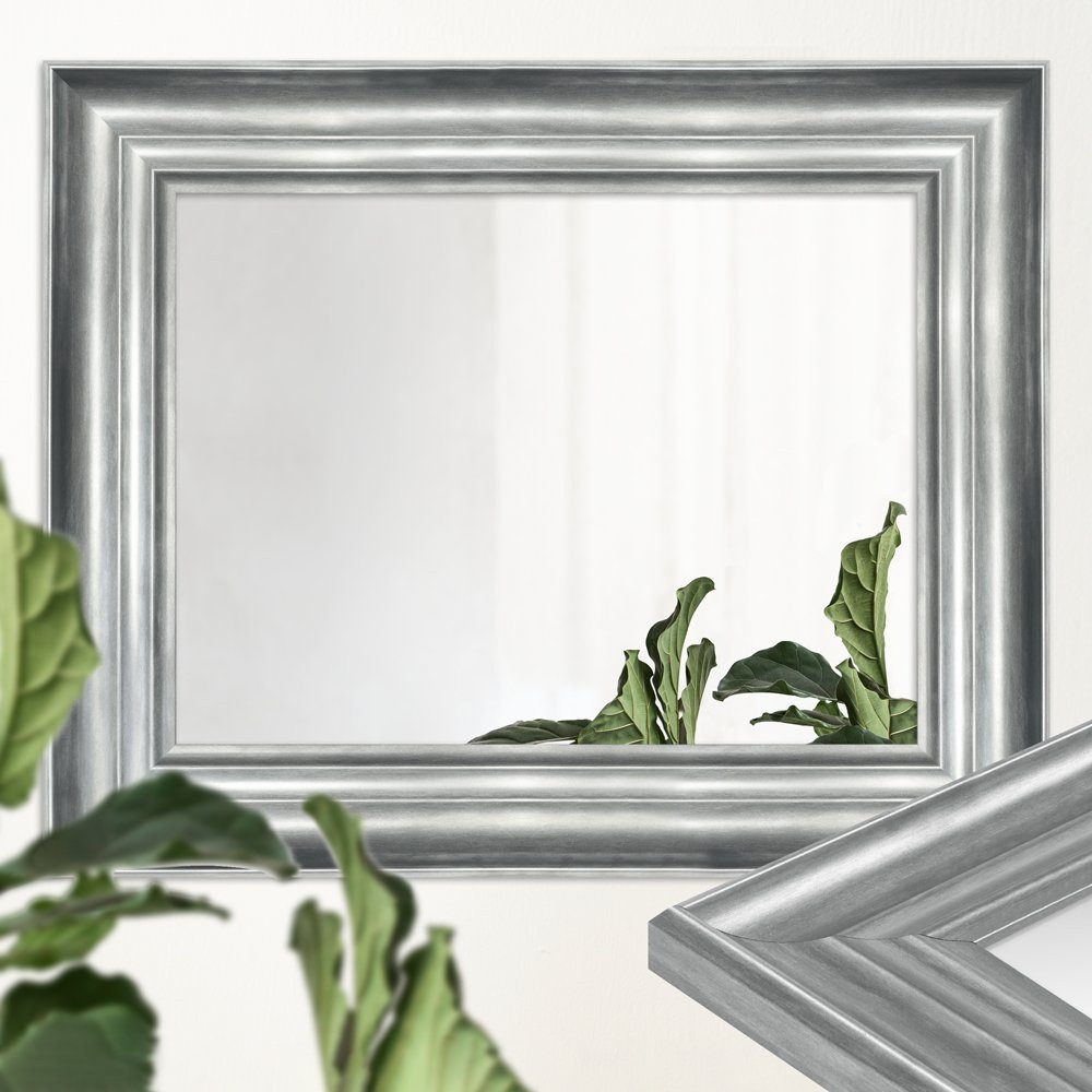 Kunststoff Wandspiegel H240, Modern aus Stil im Silber, WANDStyle