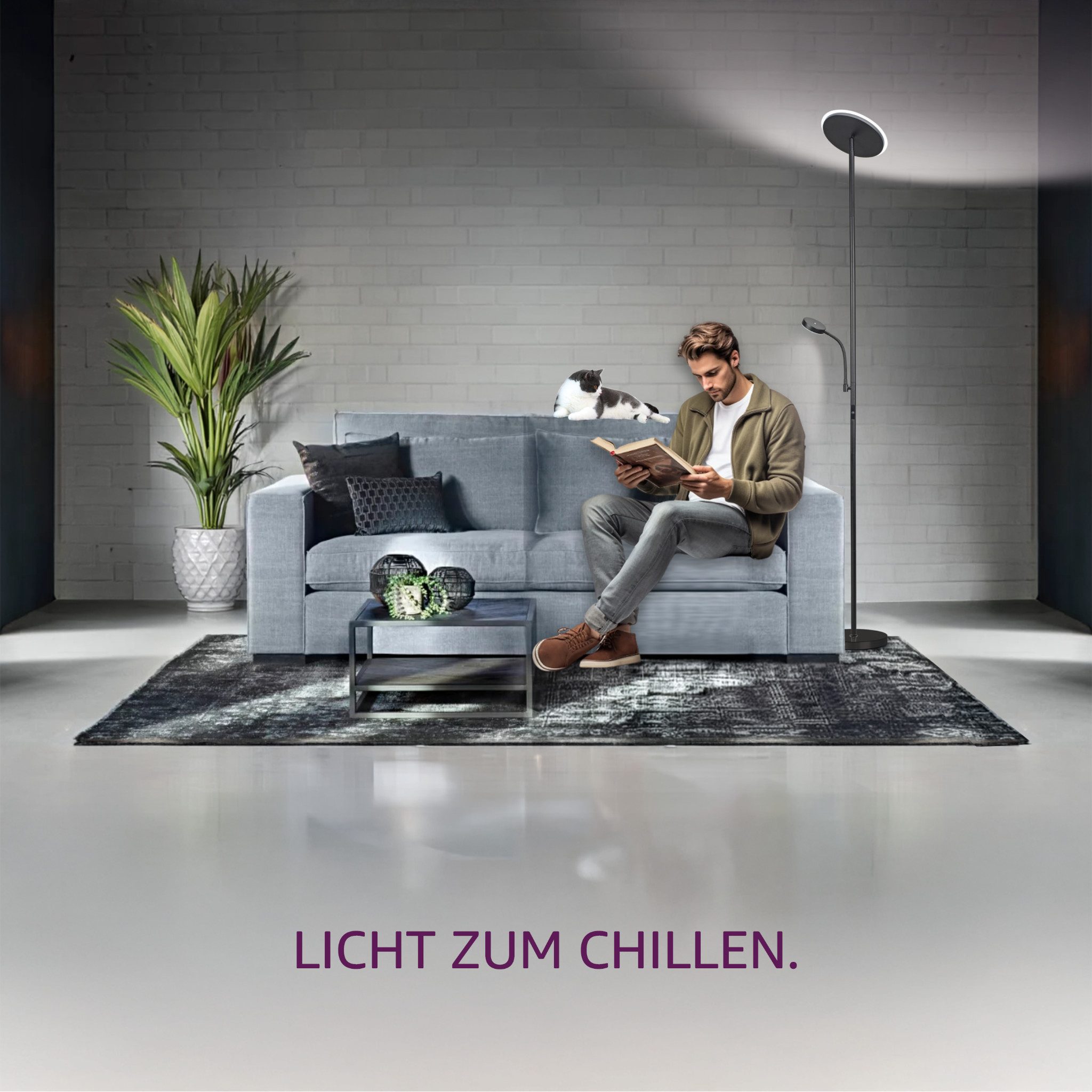 MeLiTec LED Deckenleuchte ST58-1